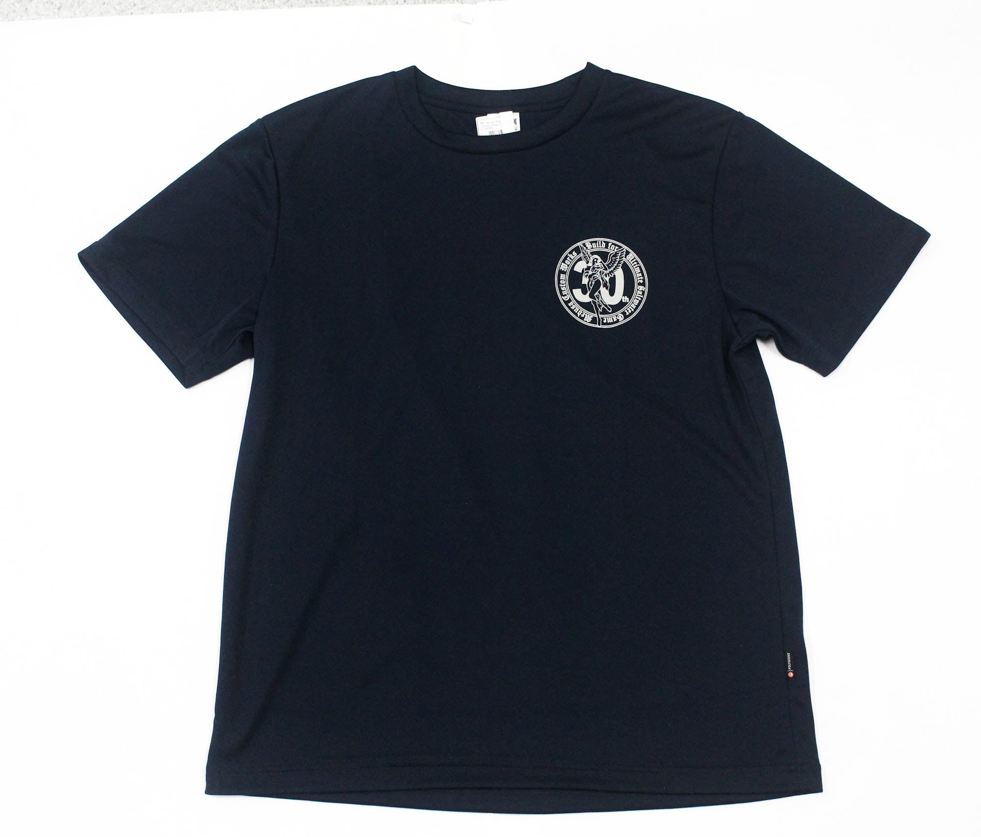 MC Works T Shirt Short Sleeve Angel 30th Navy Size M (1133)