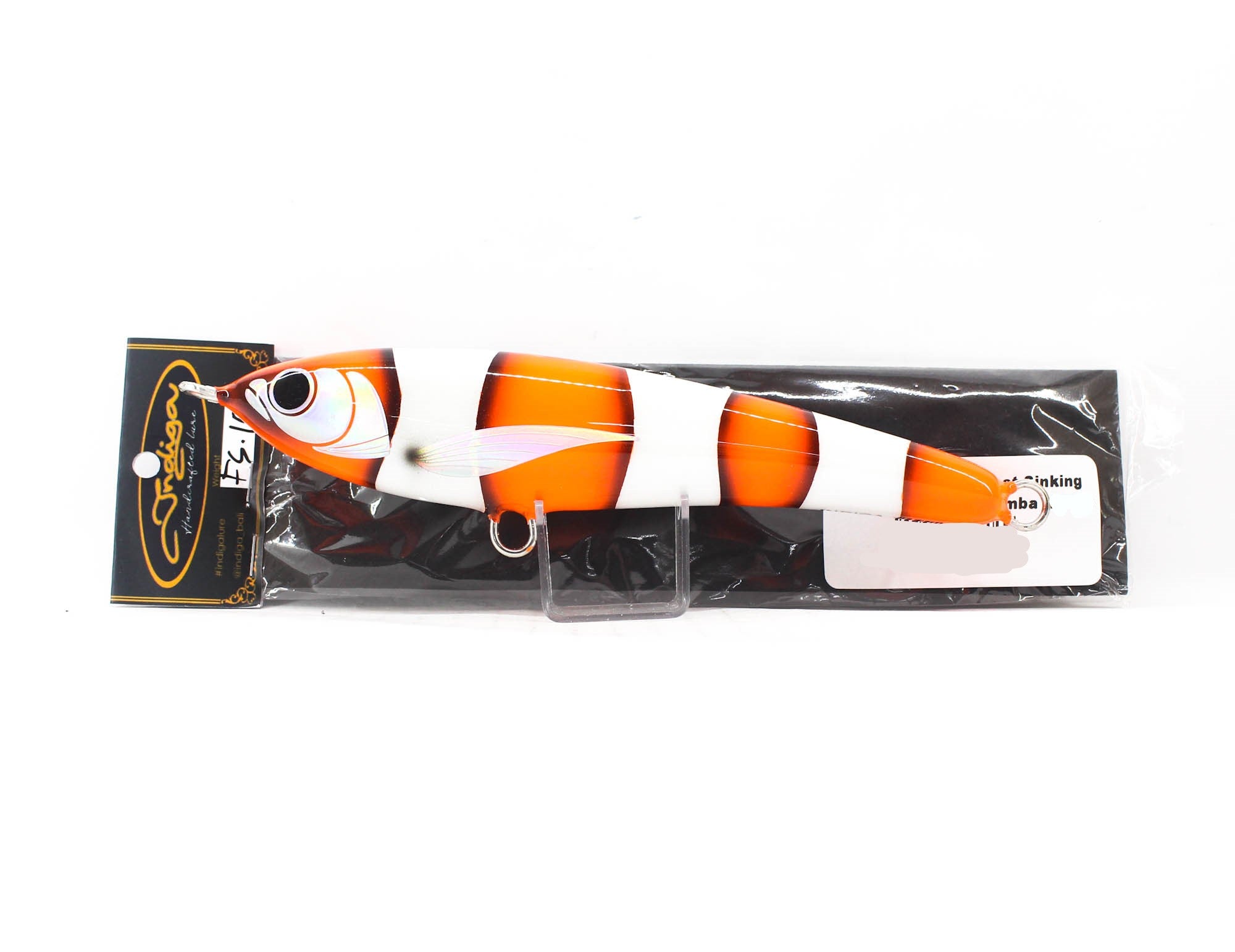 Indiga Stick Bait Fast Sinking 100 grams orange nemo (2101)