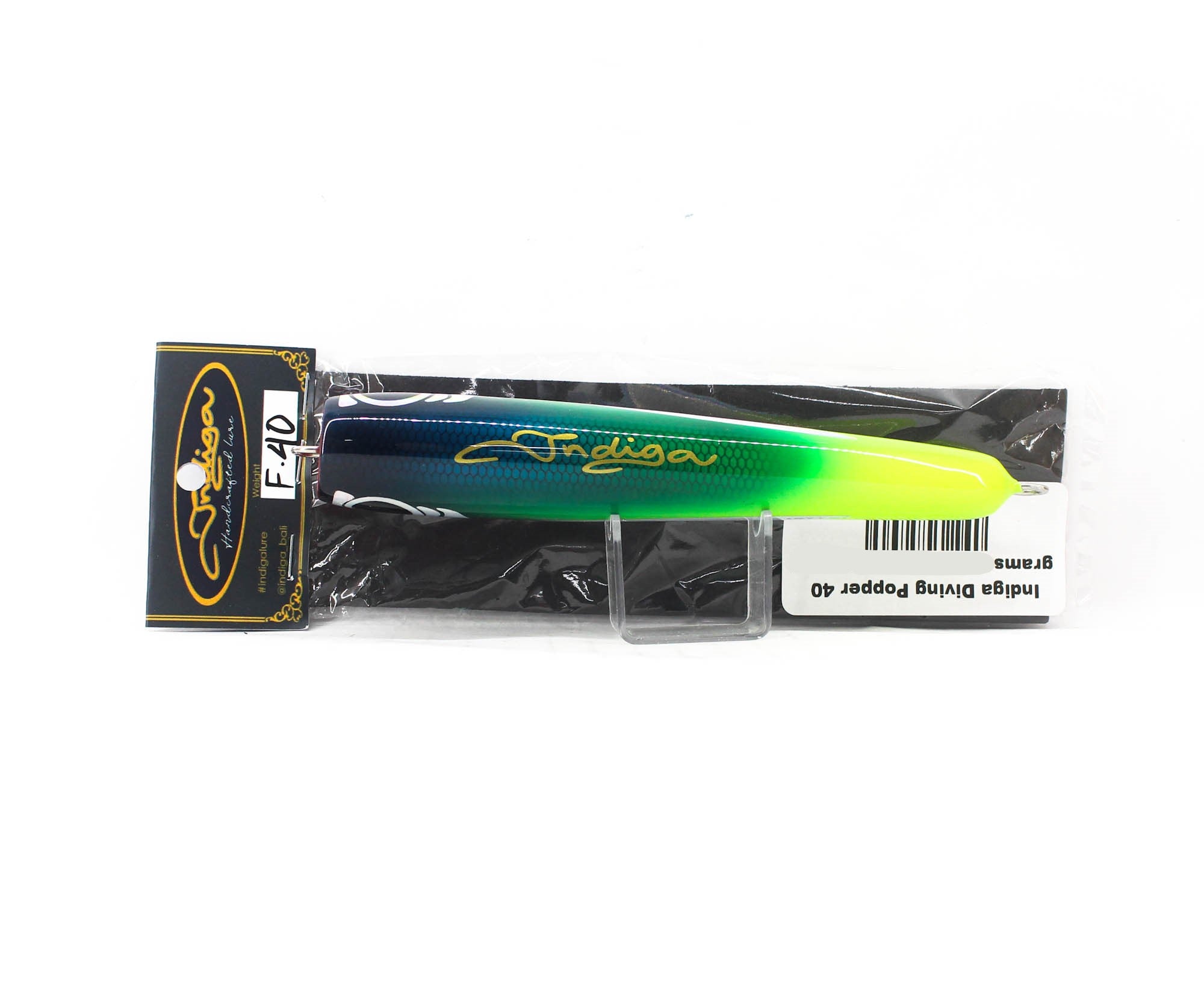 Indiga Diving Popper 40 grams Blue Fusilier (2113)
