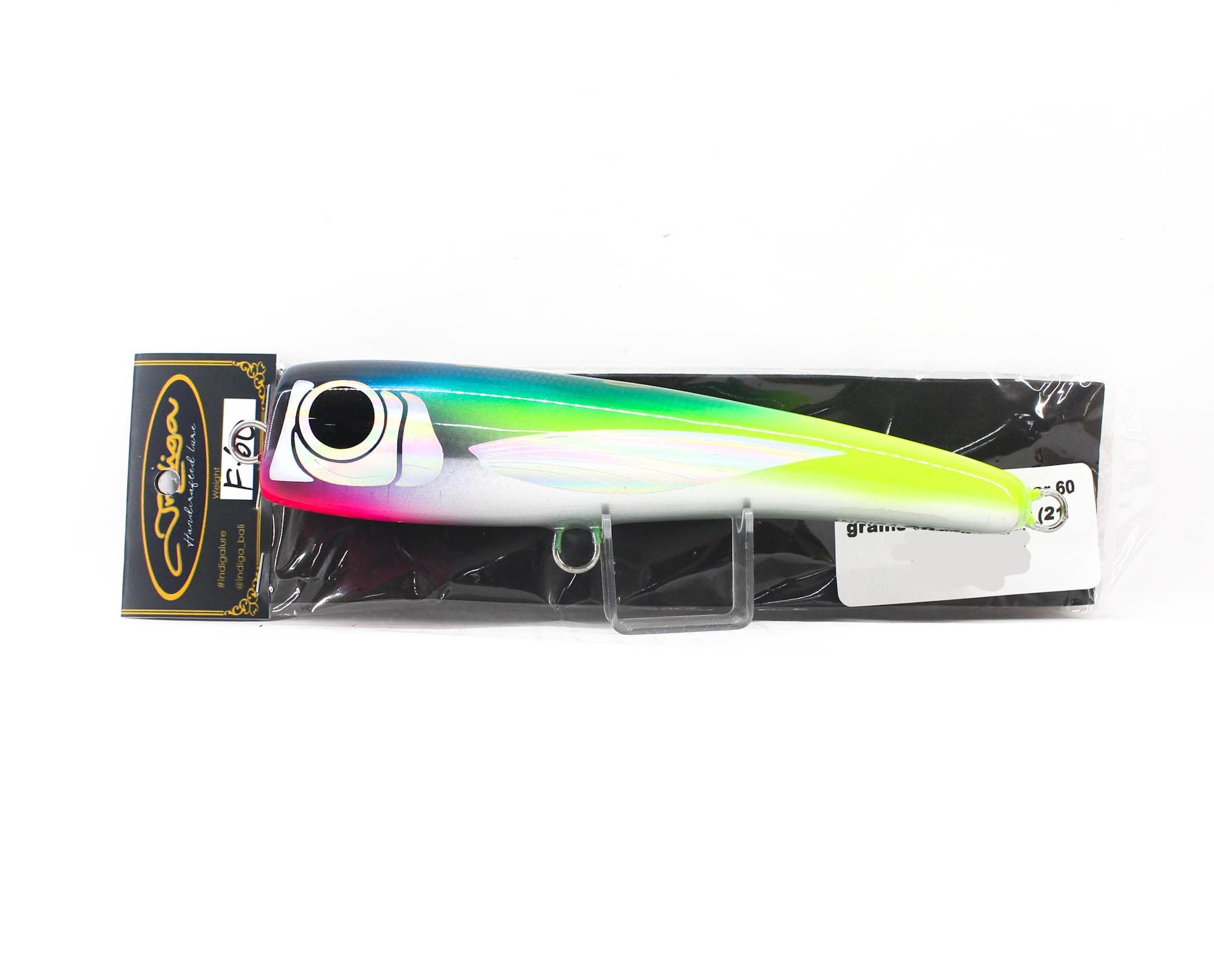 Indiga Diving Popper 60 grams Blue Fusilier (2120)