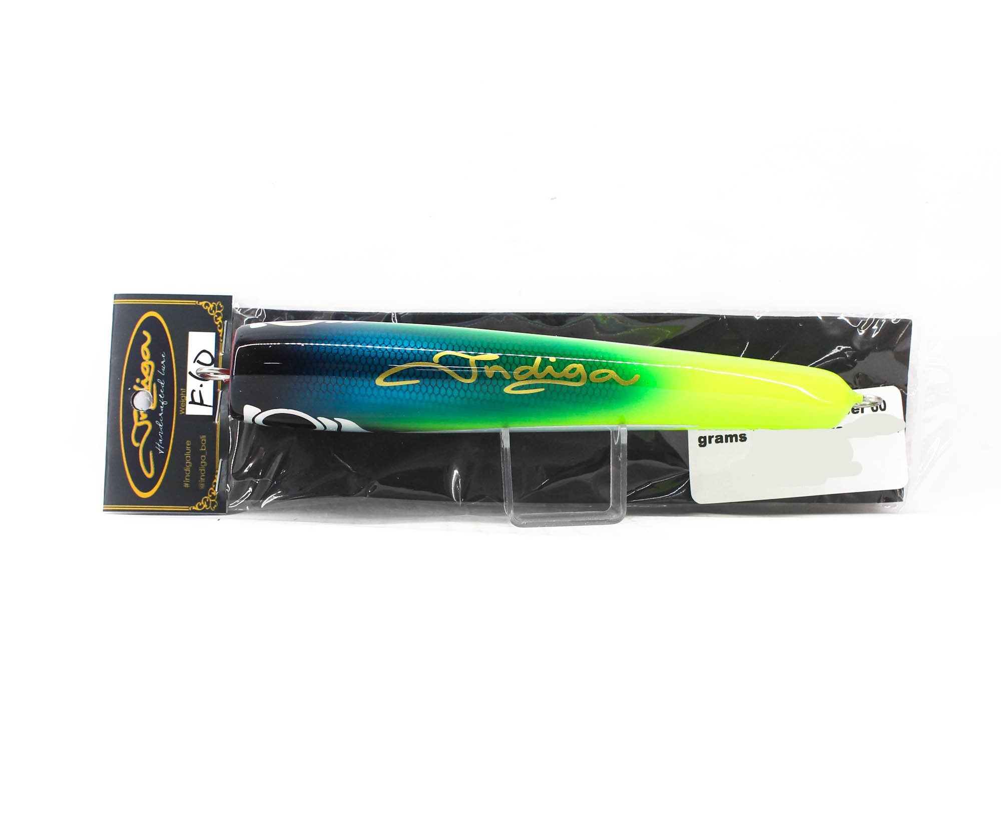 Indiga Diving Popper 60 grams Blue Fusilier (2120)