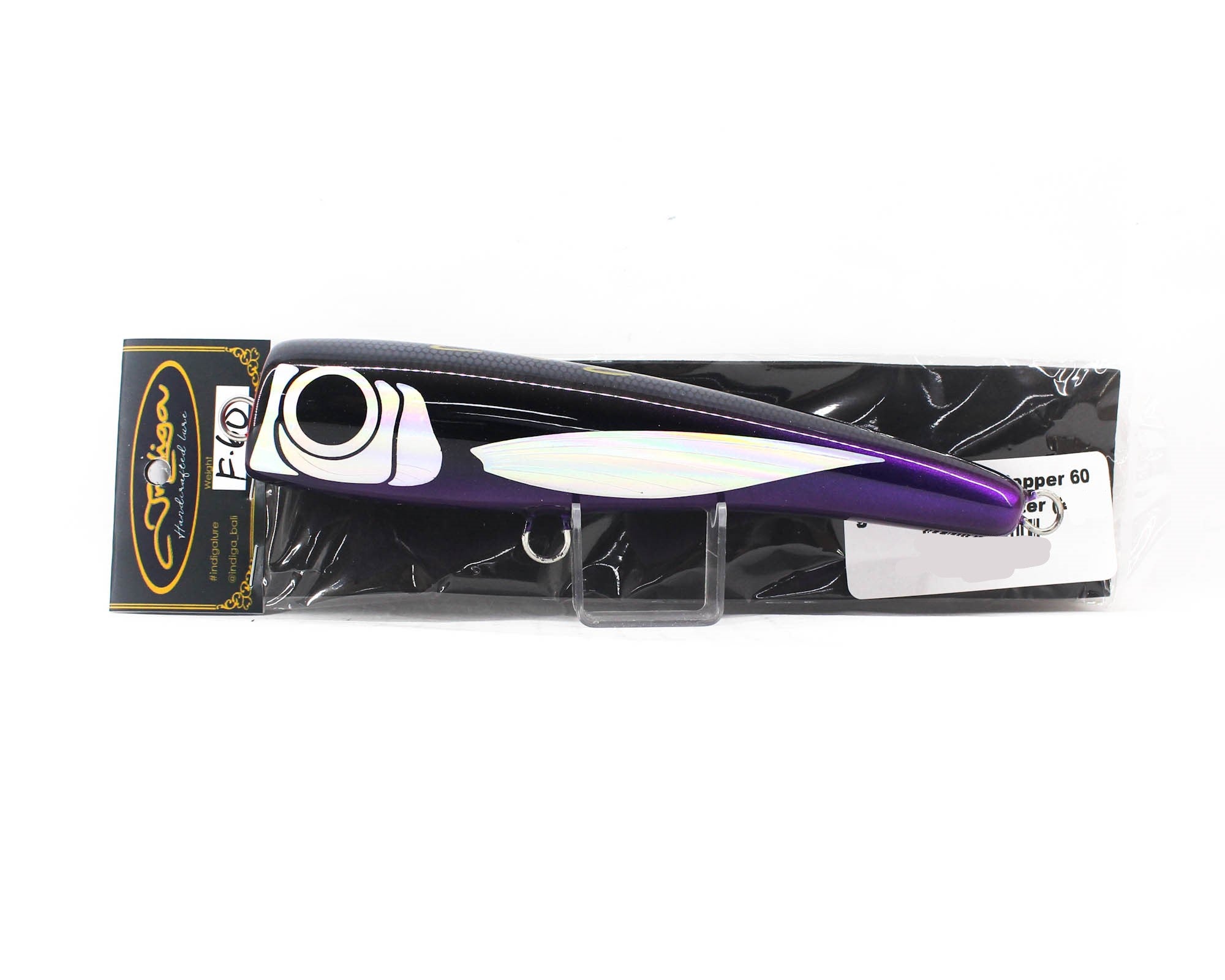 Indiga Diving Popper 60 grams Black Mamba (2123)