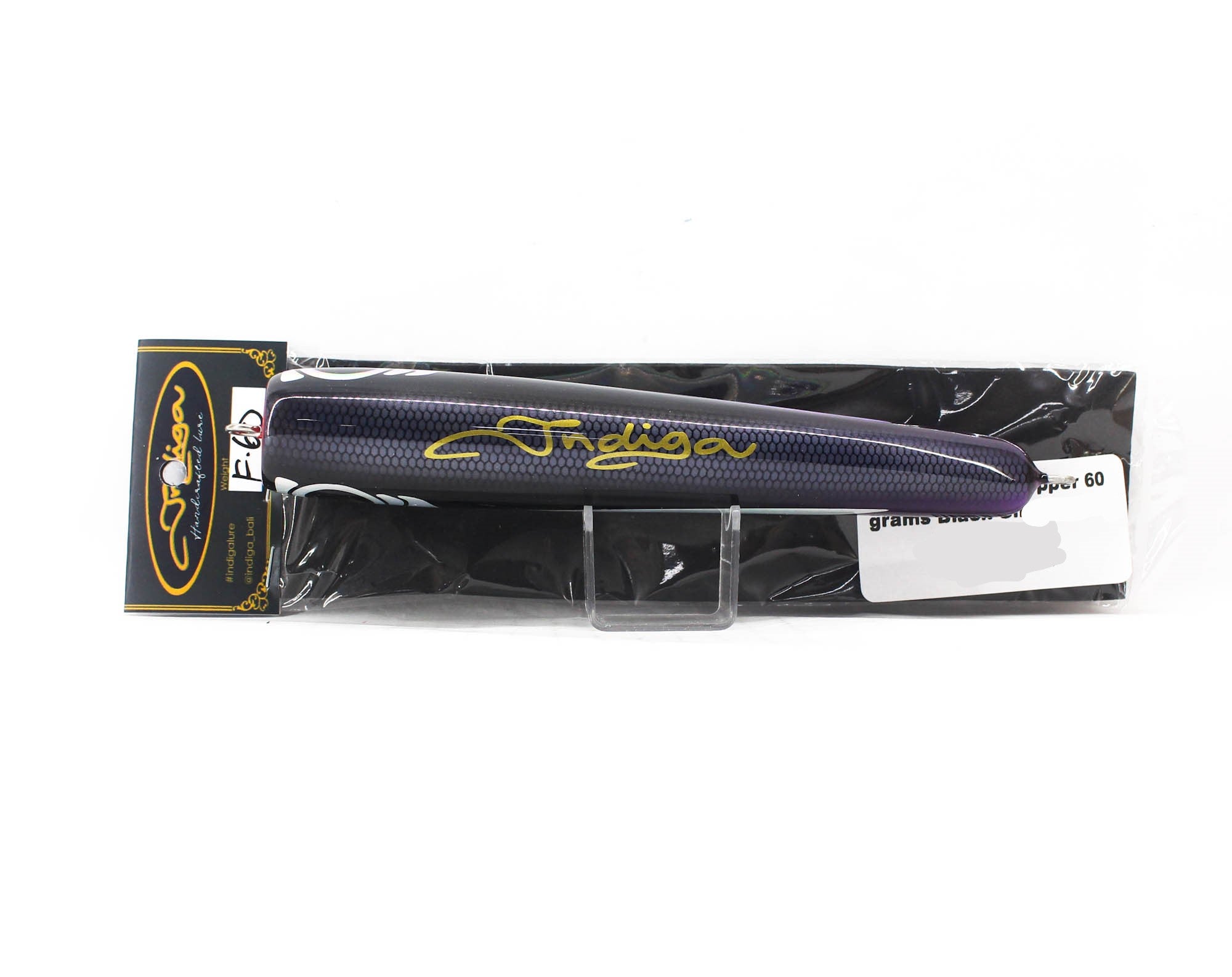 Indiga Diving Popper 60 grams Black Mamba (2123)