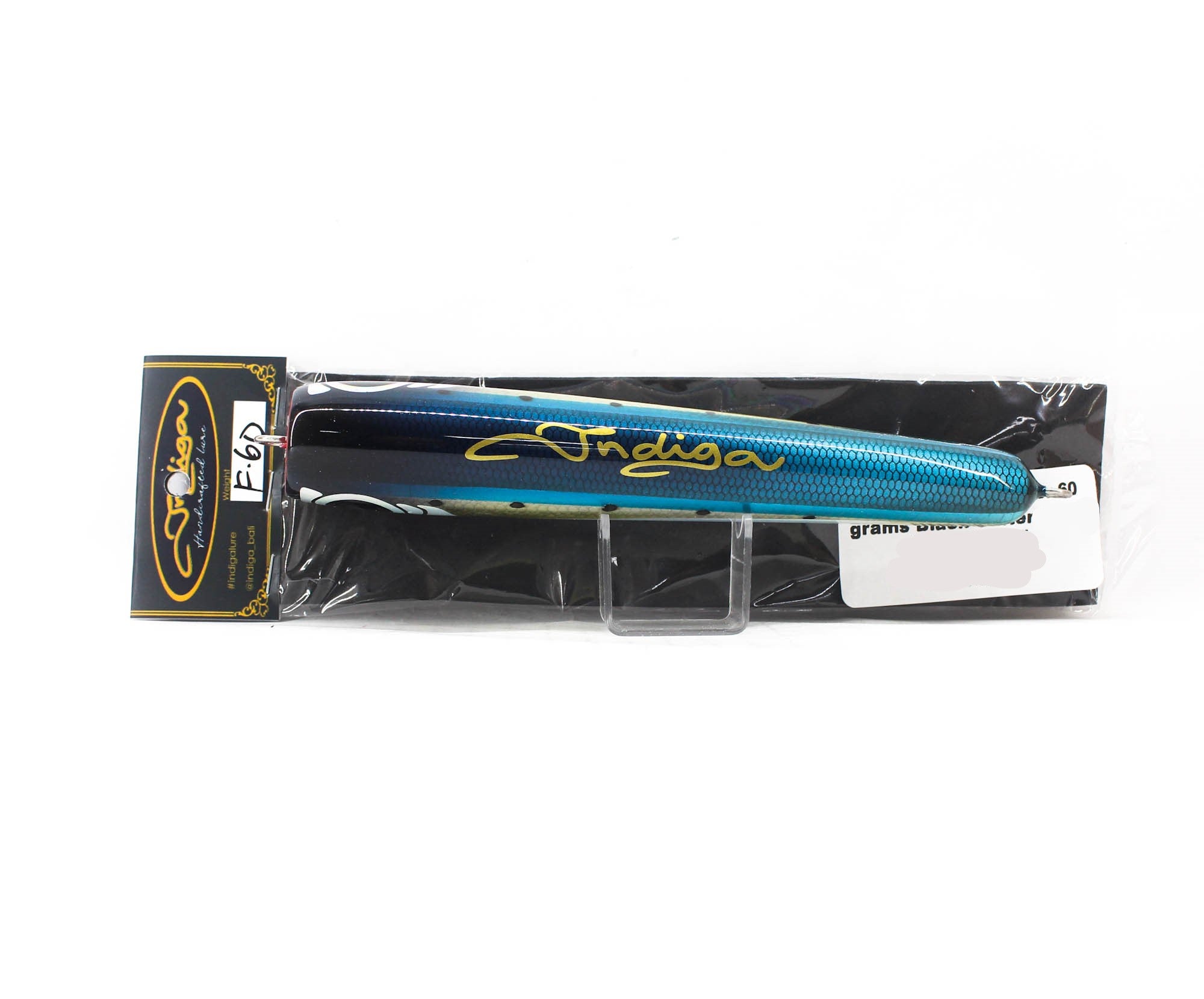 Indiga Diving Popper 60 grams Blue Line (2125)