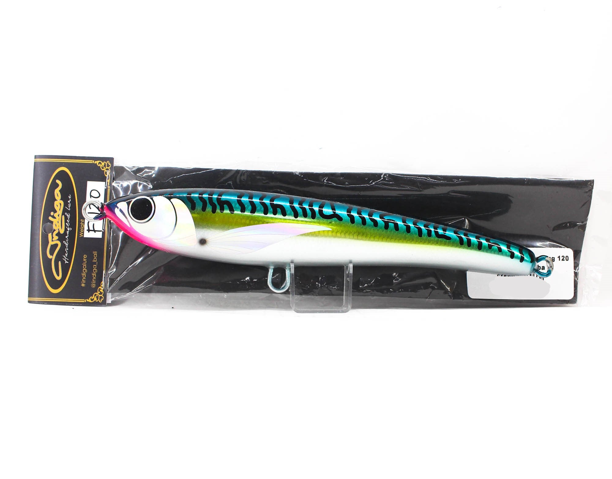 Indiga Stickbait Floating 120 grams Blue Mackeral (2132)