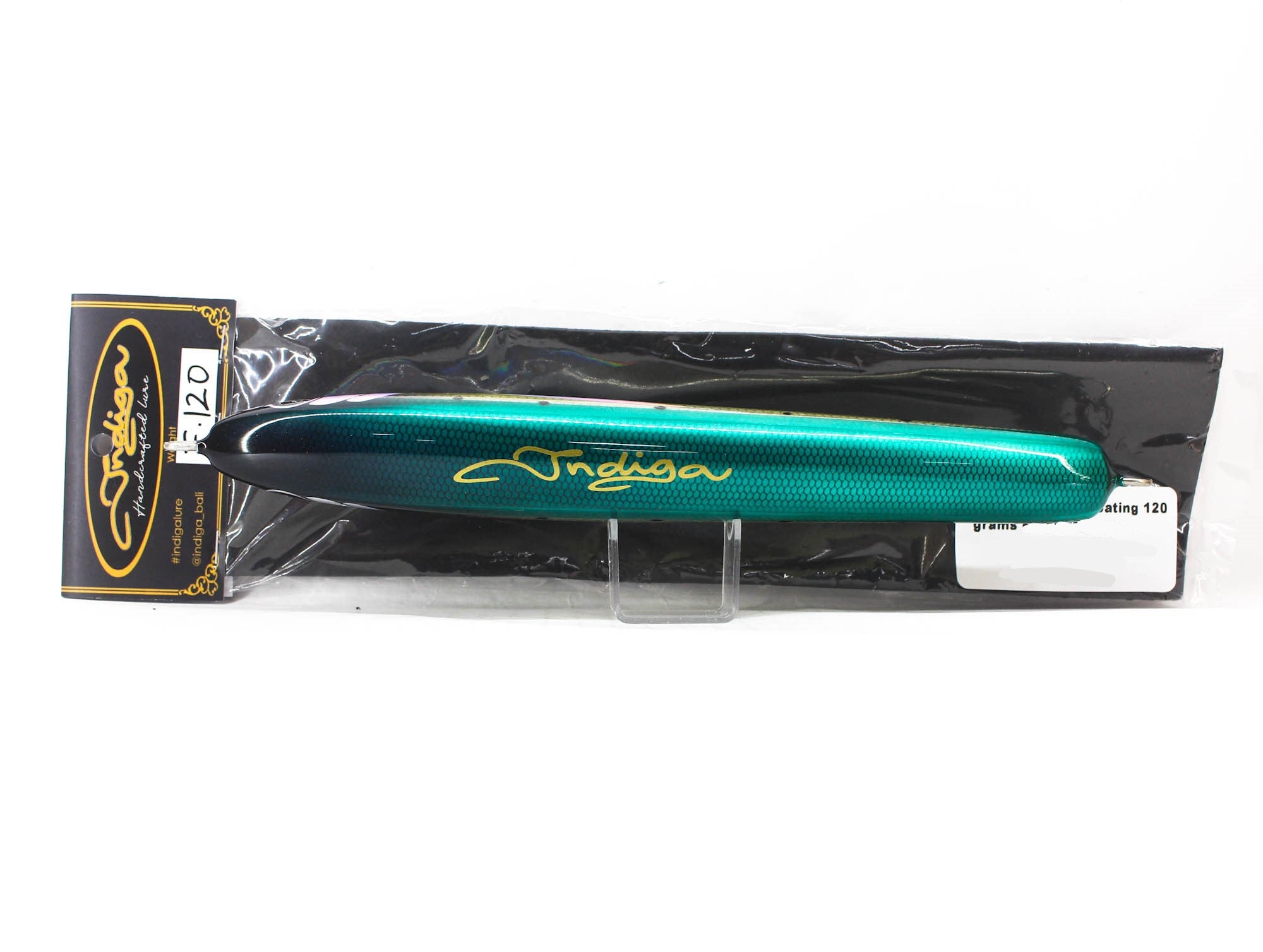 Indiga Stickbait Floating 120 grams Green Line (2137)