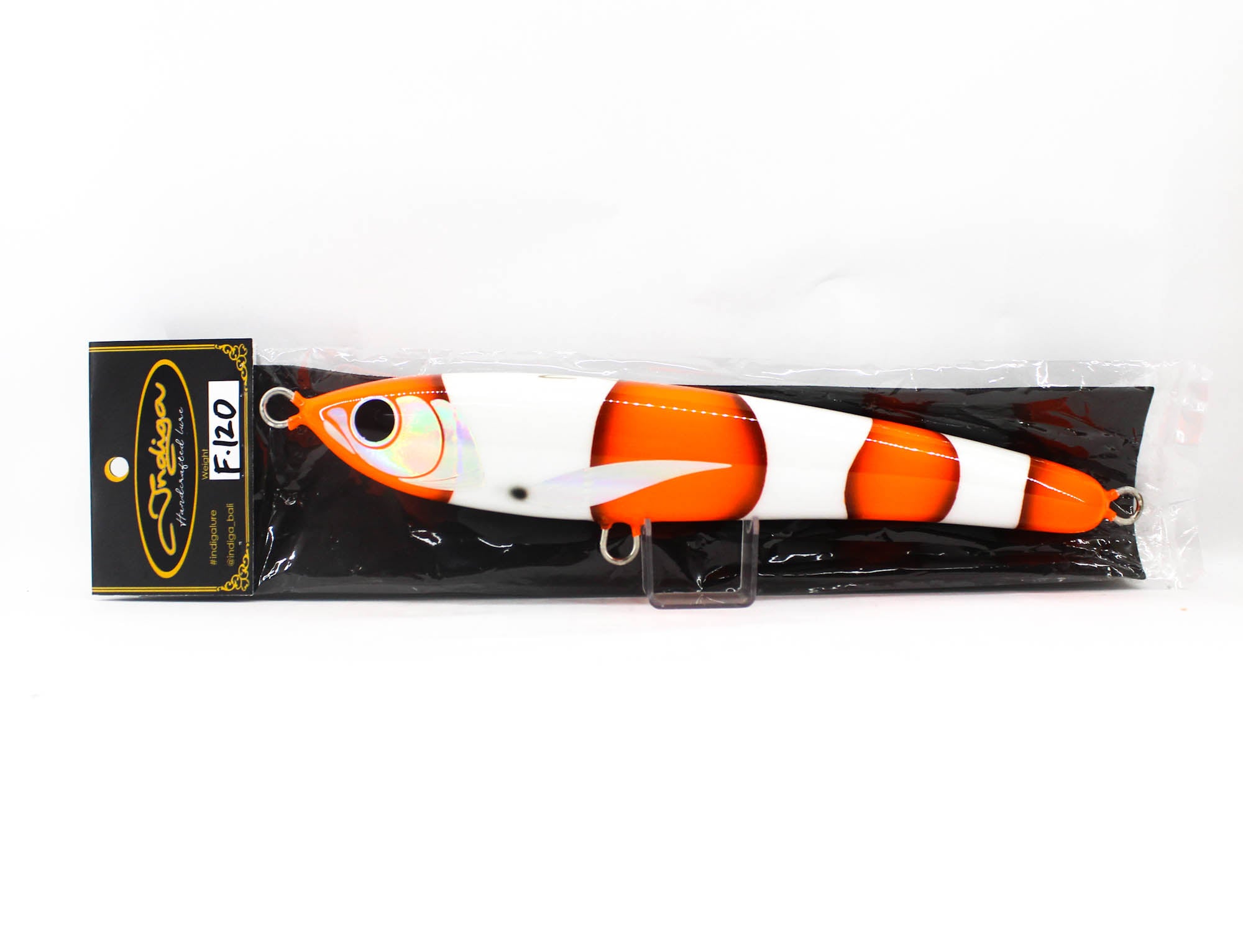 Indiga Stickbait Floating 120 grams Orange Nemo (2177)