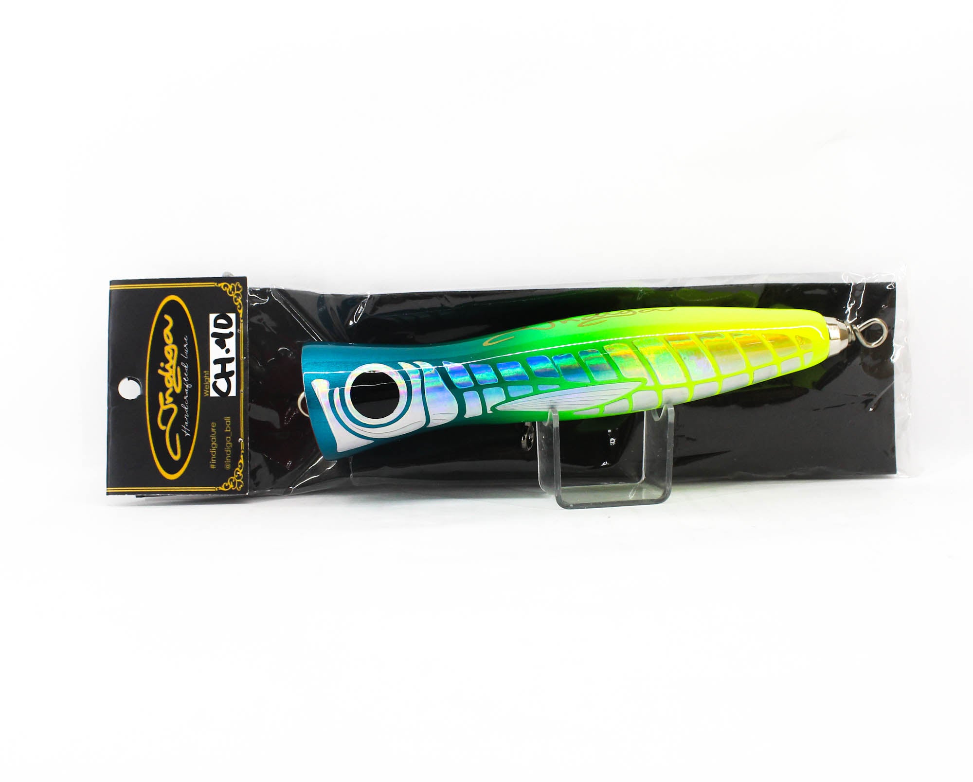 Indiga Popper Chugger Long 40 grams Blue Fusilier (2191)