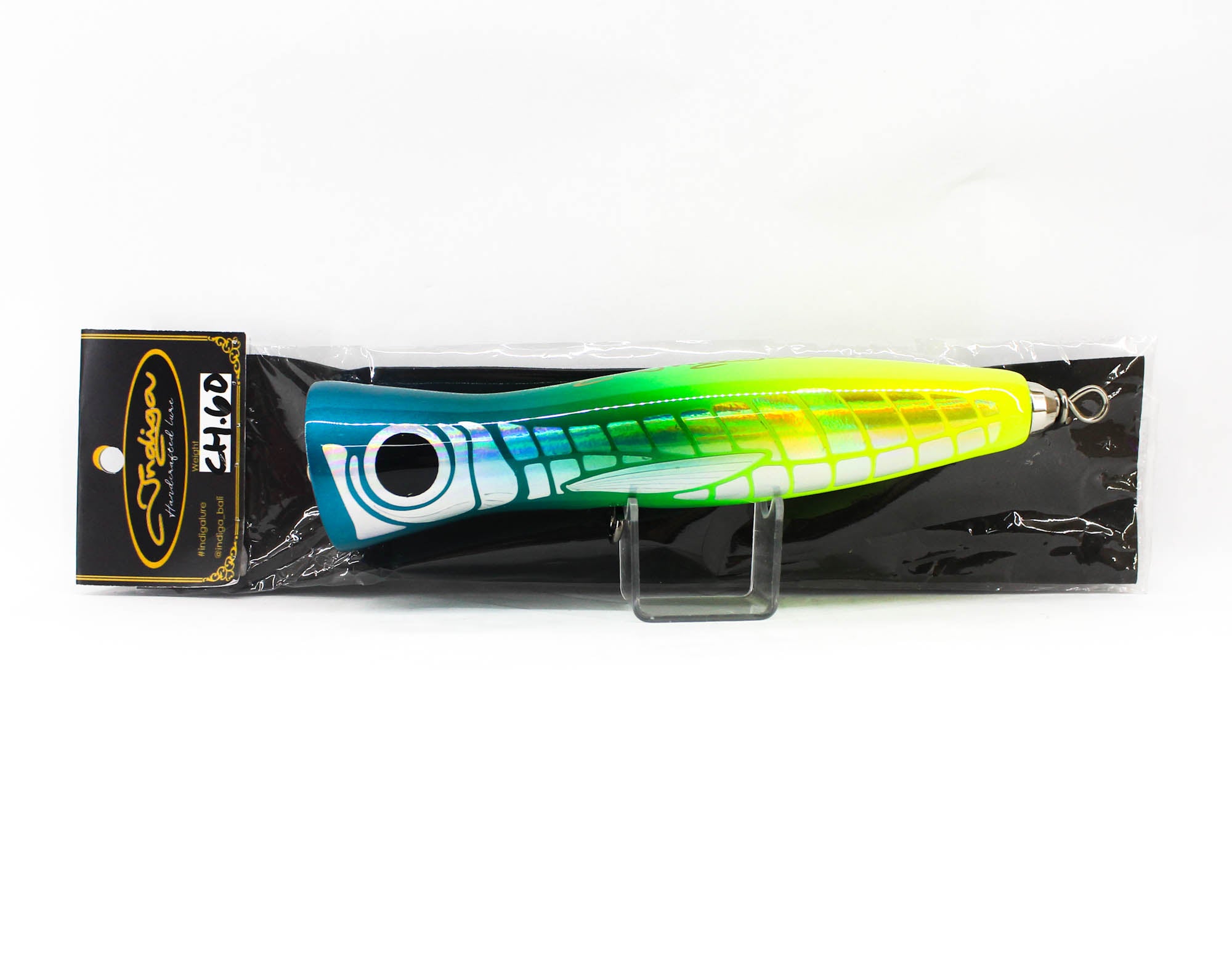 Indiga Popper Chugger Long 60 grams Blue Fusilier (2195)
