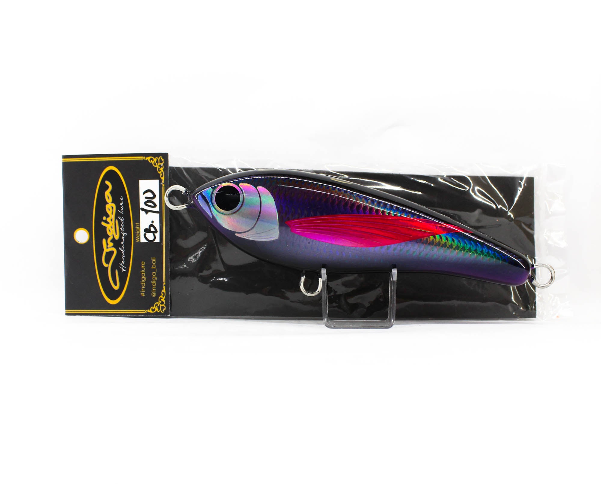 Indiga Coby Sinking 100 grams Black Red Wing (2205)