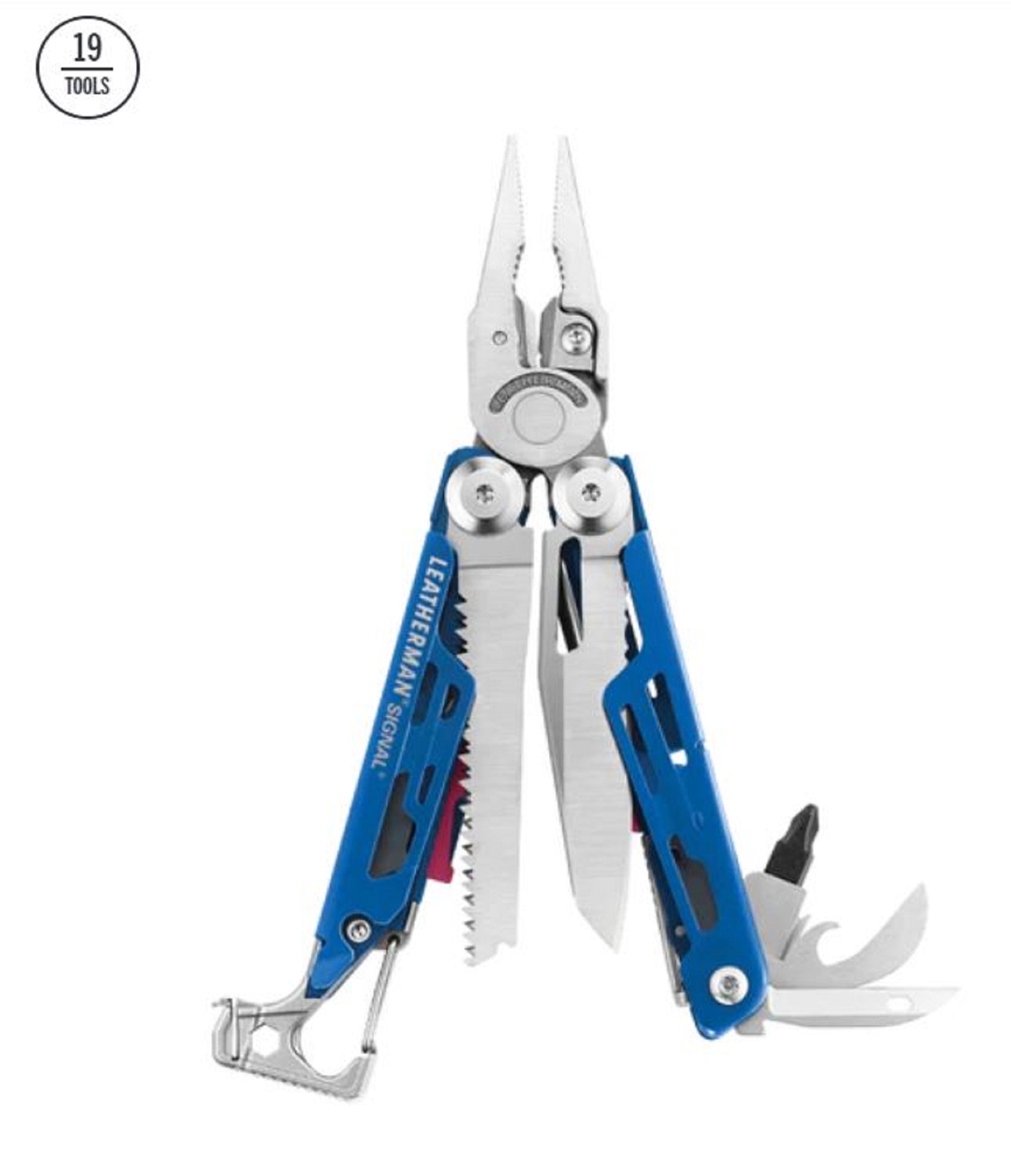 Leatherman YL832741 Signal Multi Tool 19 Functions Sheath Cobalt (8214)