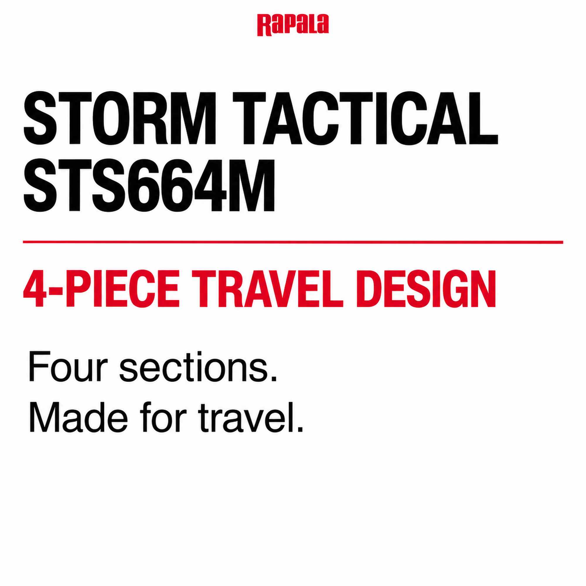 Rapala Rod Spinning Storm Tactical STS664M (5698)