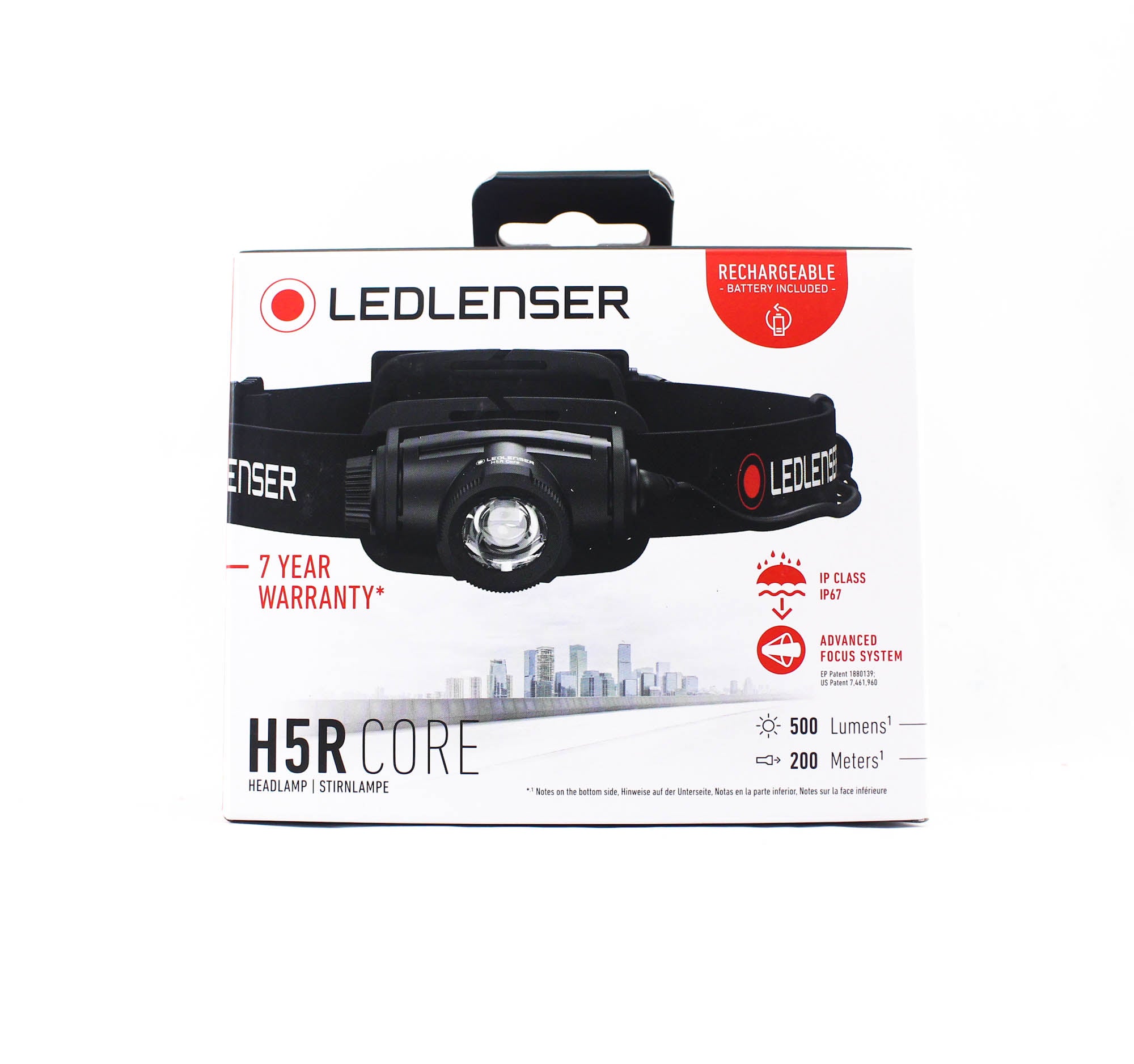 Ledlenser H5R Core Headlamp 500 Lumens 200m IP67 167g Rechargeable (0879)