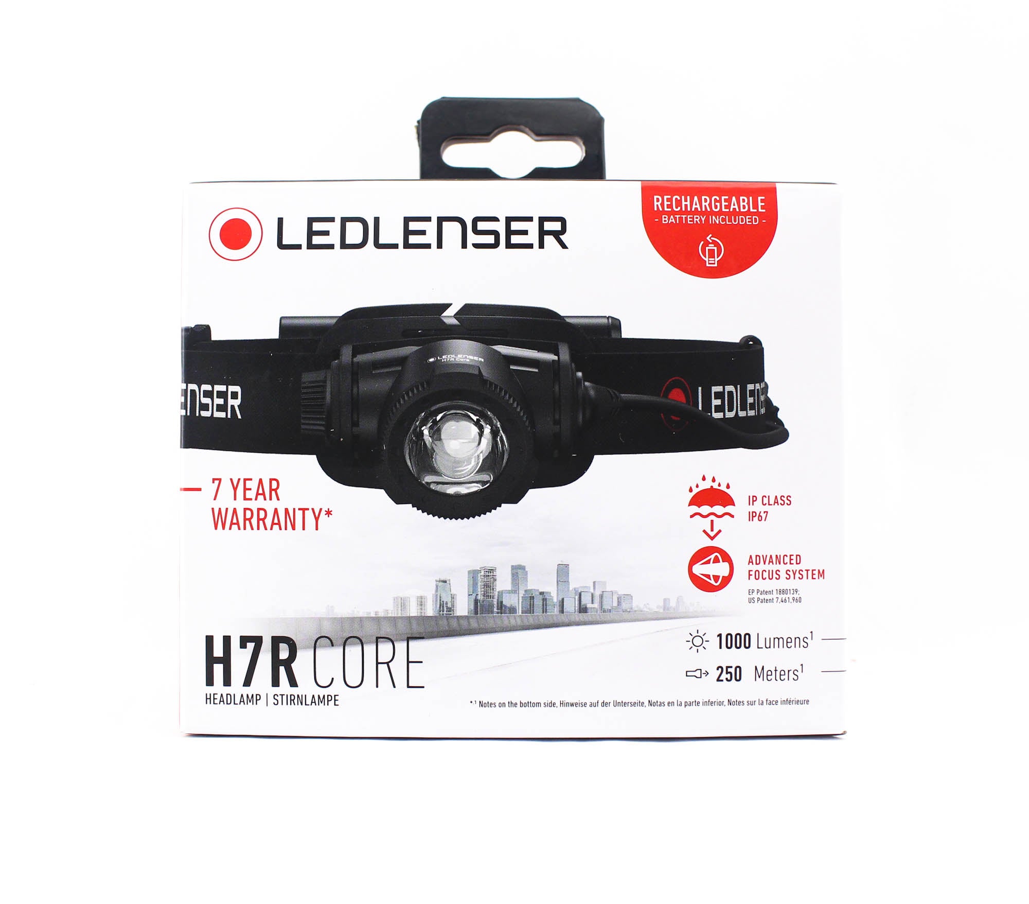 Ledlenser H7R Core Headlamp 1000 Lumens 250m IP67 259g Rechargeable (0909)