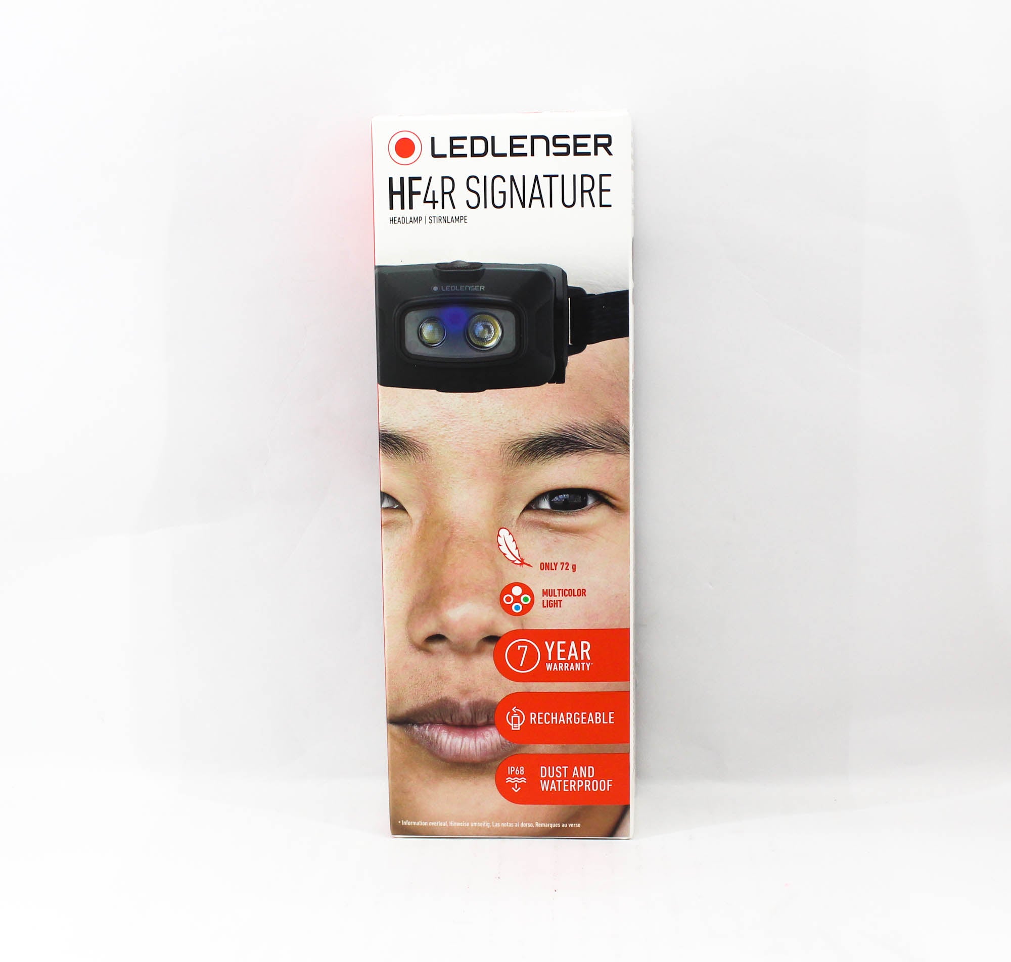 Ledlenser HF4R Headlamp 600 Lumens 140m IP68 72g Rechargeable Black (1813)