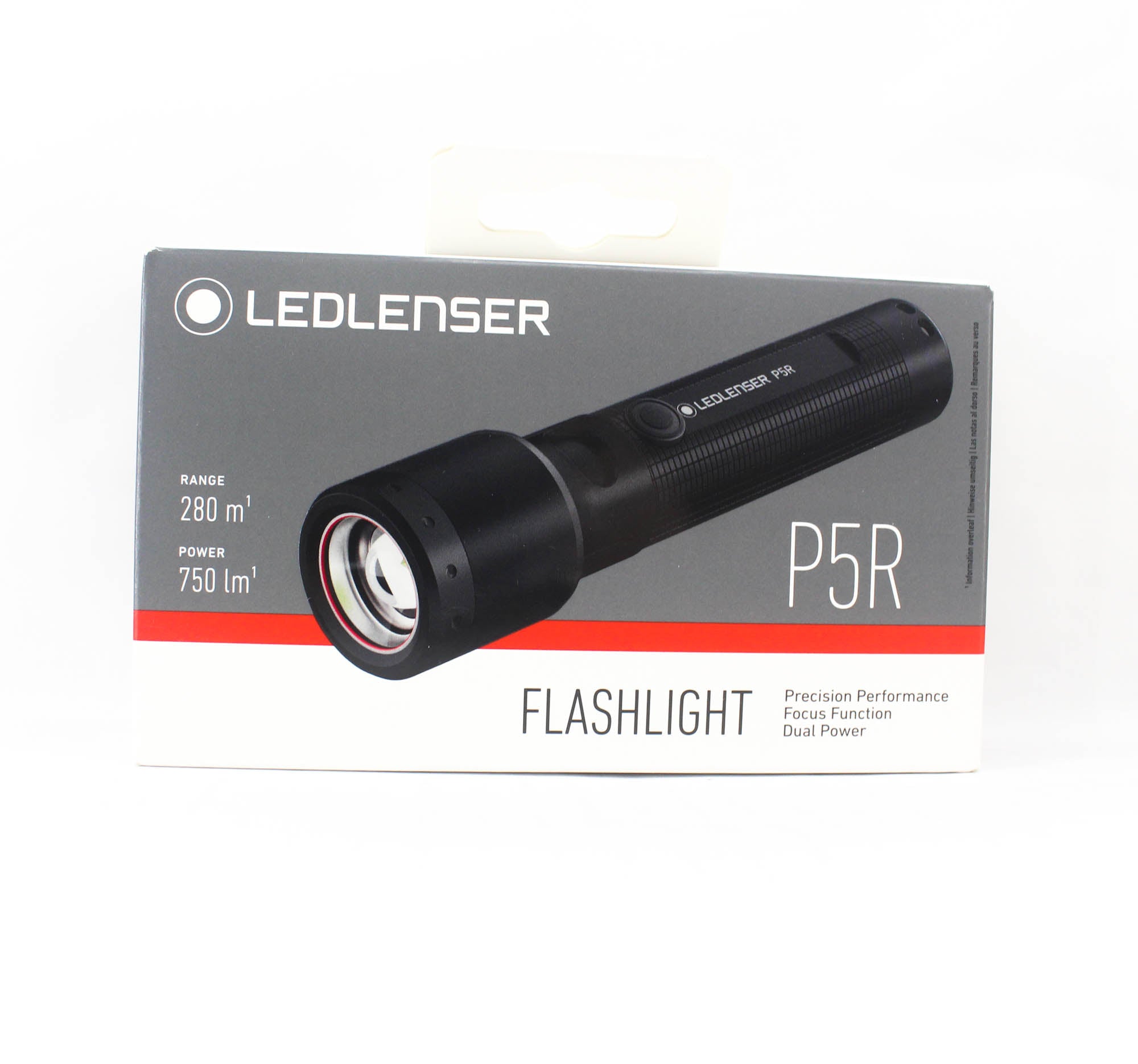 Ledlenser P5R Flashlight 750 Lumens 280m 99g Rechargable Black (7310)