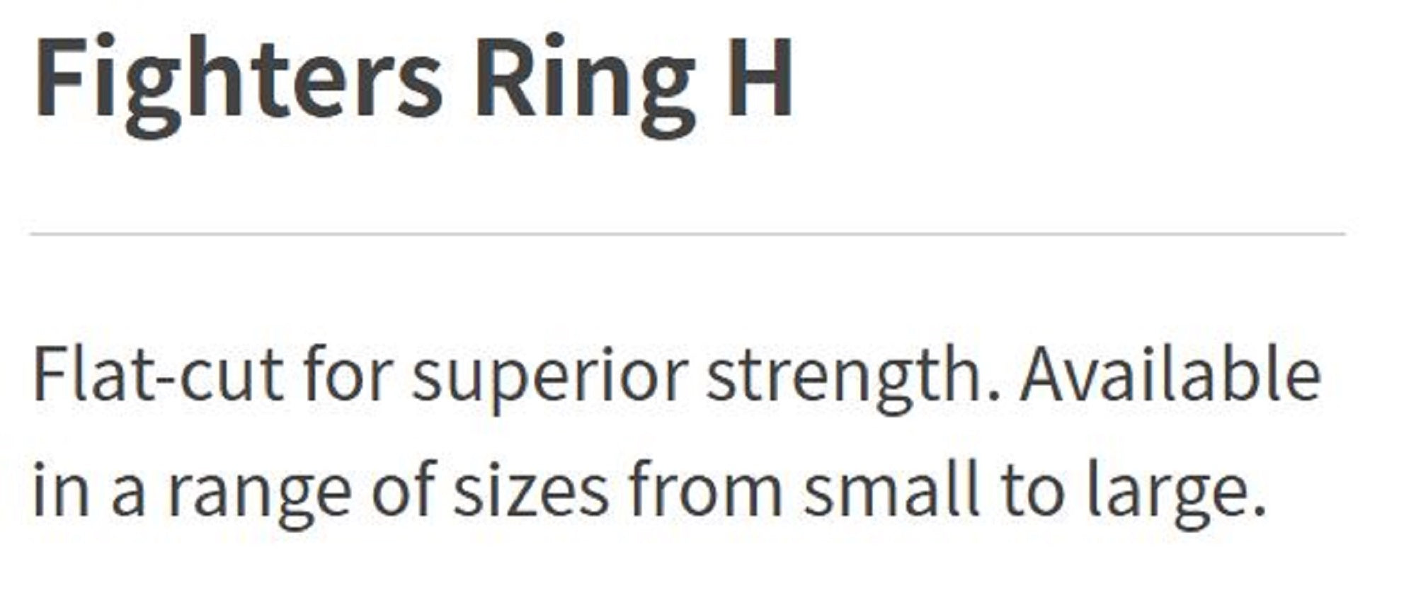Maria Split Ring Fighter's Ring H Size 5 (5306)