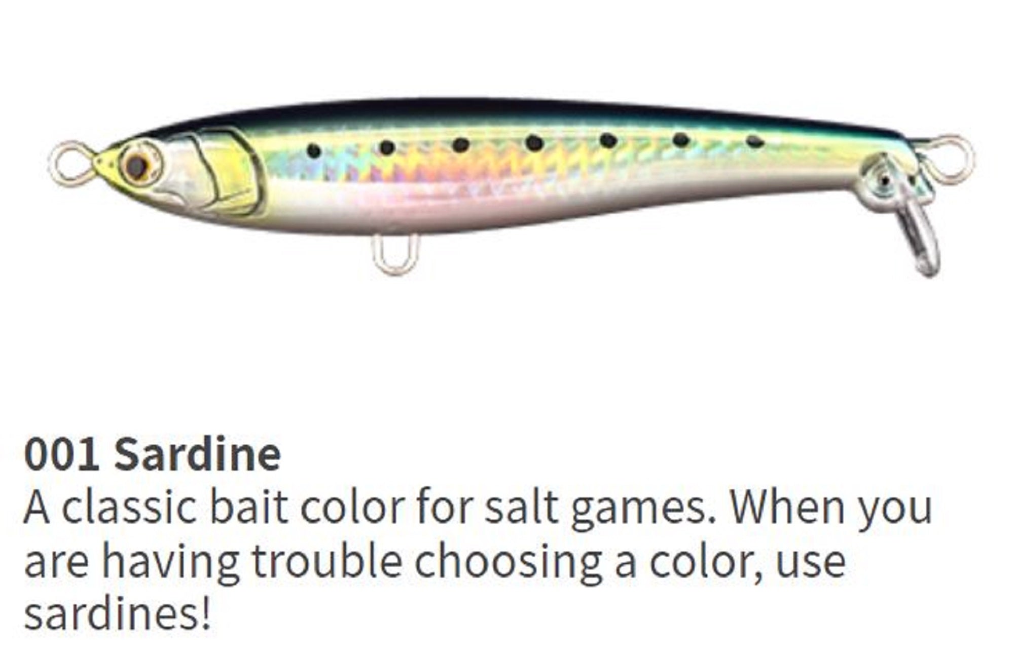 Maria Fla Pen S115 38 grams Sinking Lure B01H (2049)