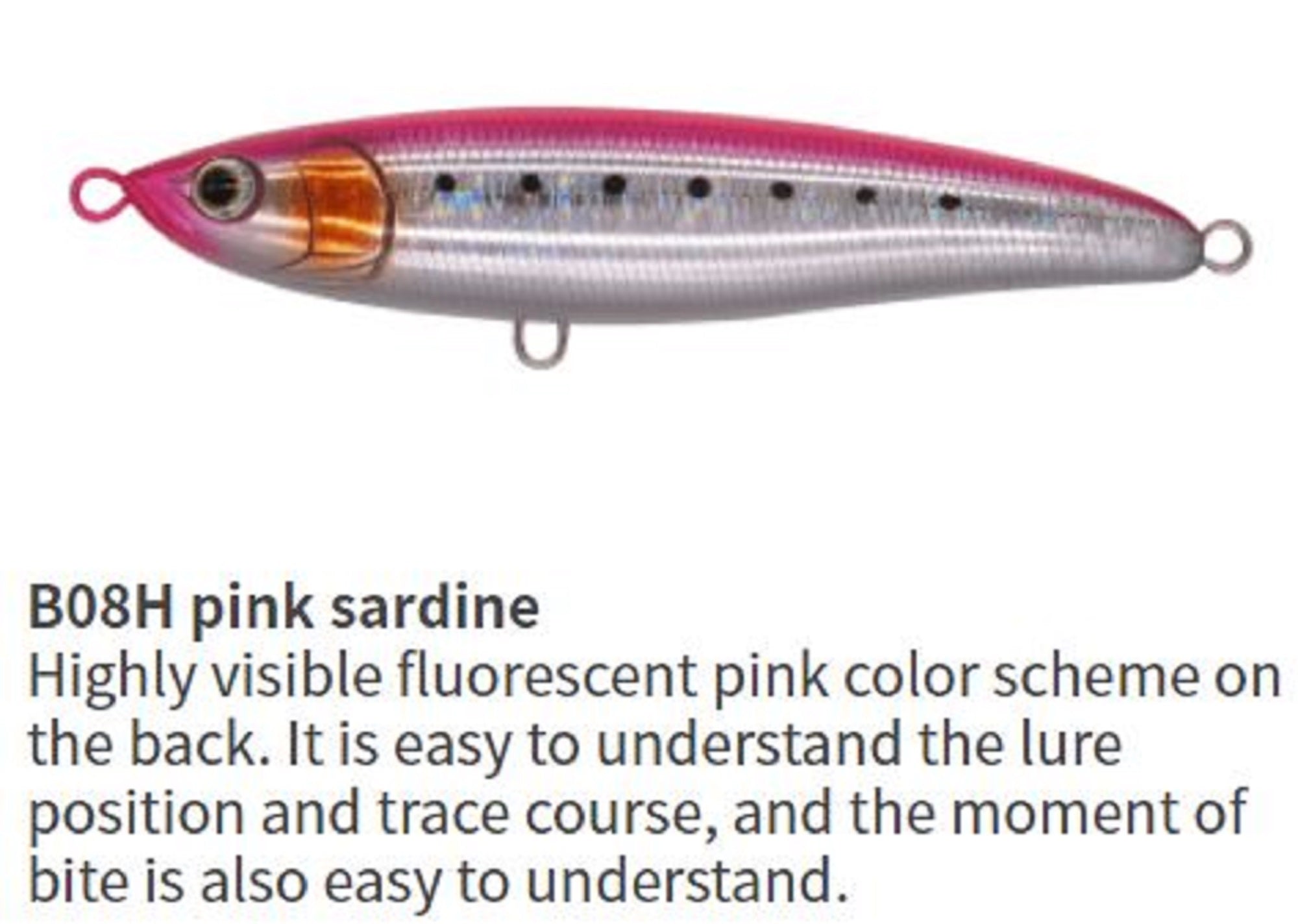 Maria Loaded S140 55 grams Sinking Lure B08H (3311)