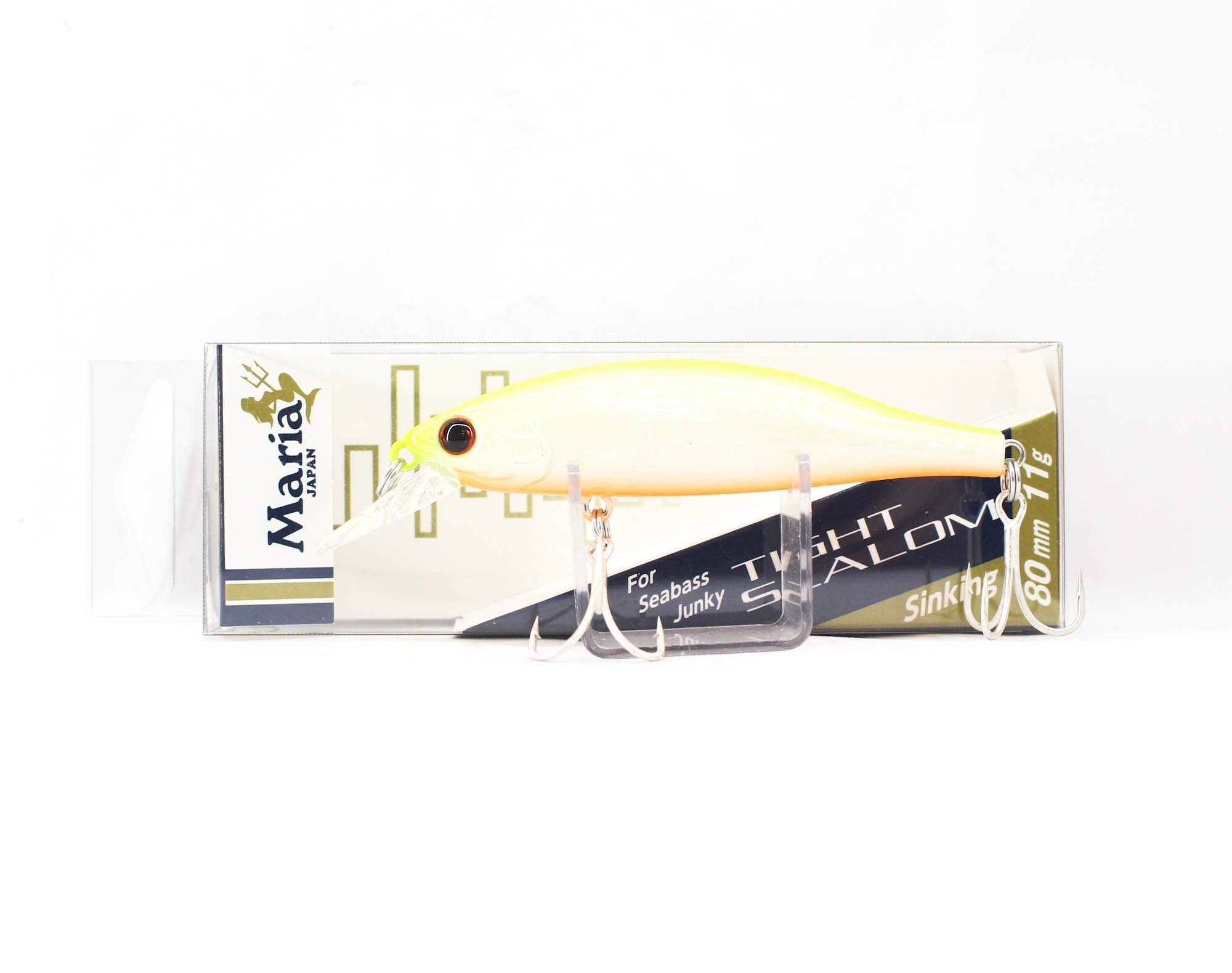 Maria Tight Slalom 80mm 11 grams Sinking Lure S02P (9870)