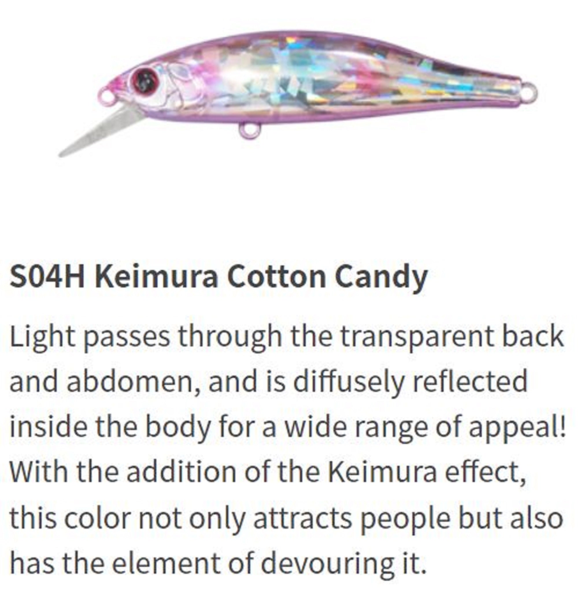 Maria Tight Slalom 80mm 11 grams Sinking Lure S04H (9894)