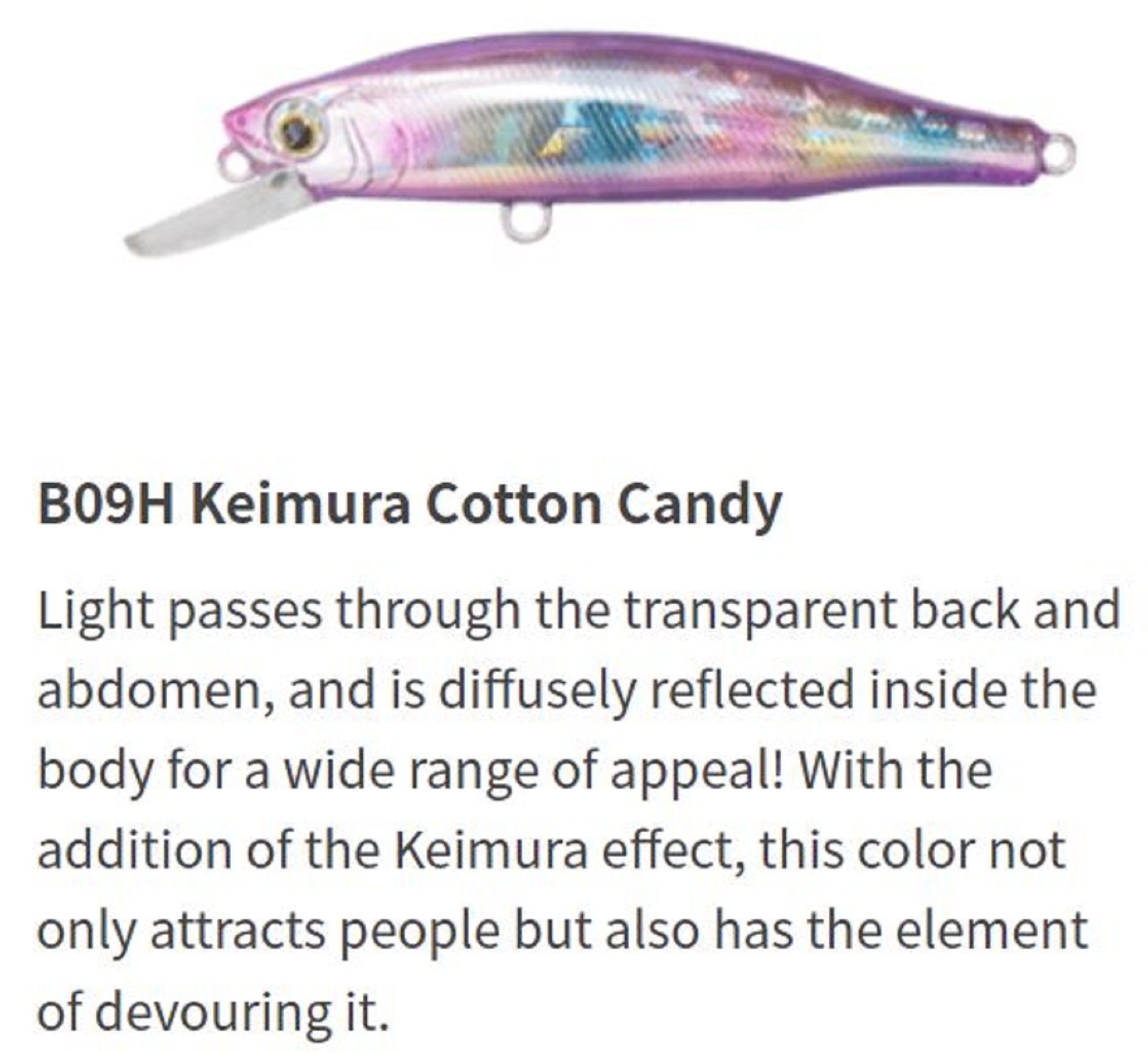 Maria Duplex 65mm 18 grams Sinking Lure B09H (9993)