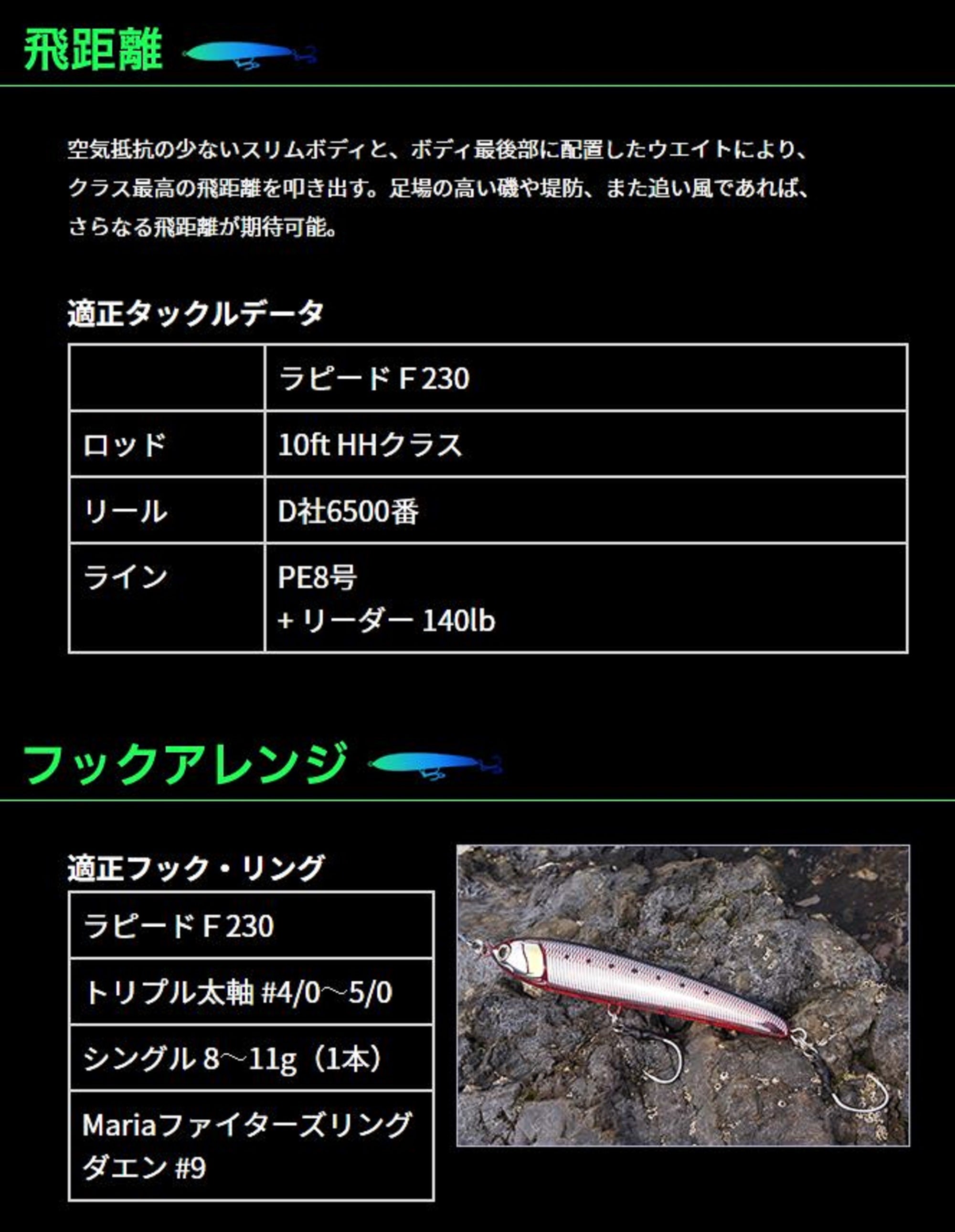 Maria Rapido F230 100 grams Floating Lure B08H (1200)