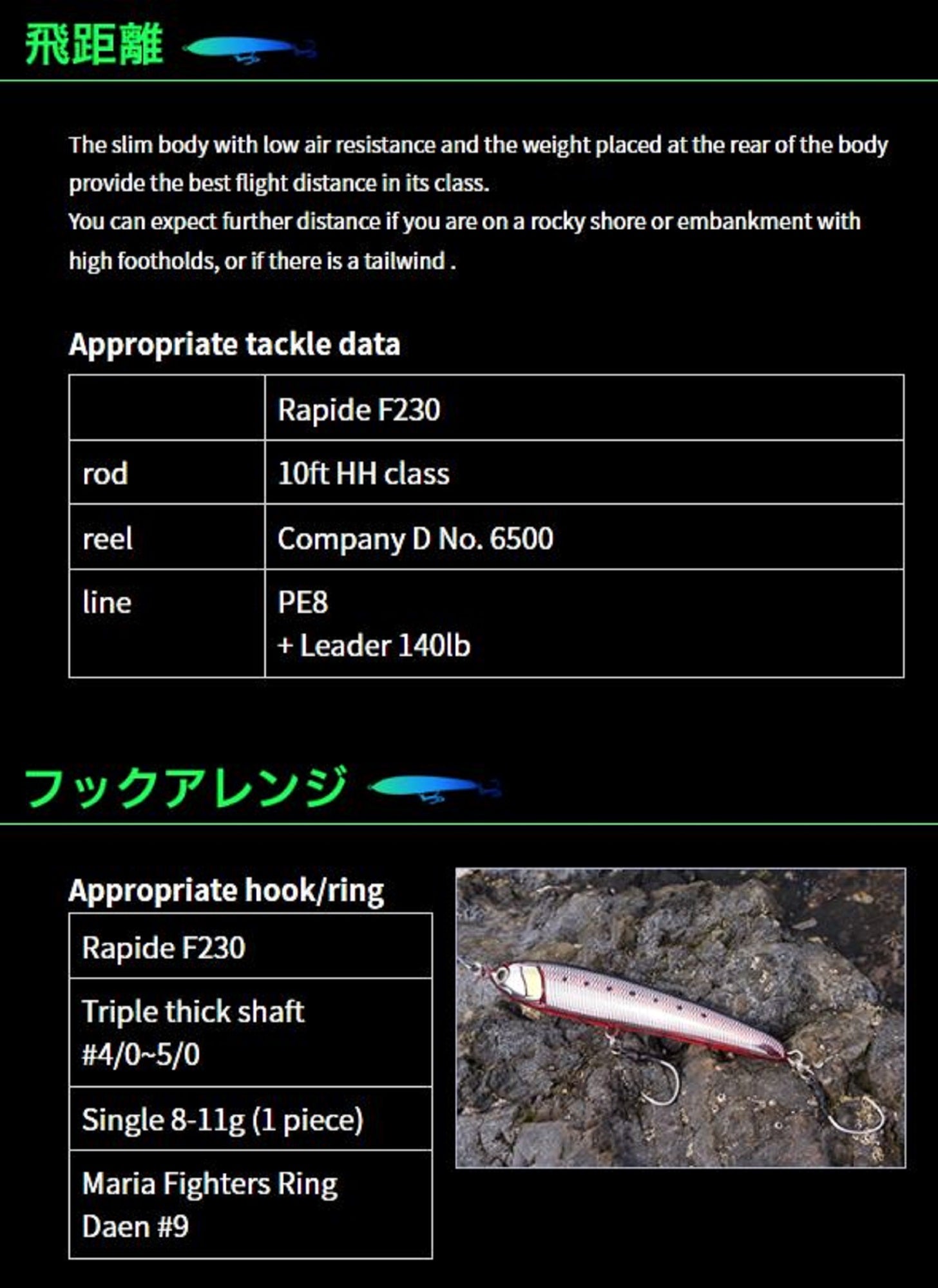 Maria Rapido F230 100 grams Floating Lure B28C (1224)