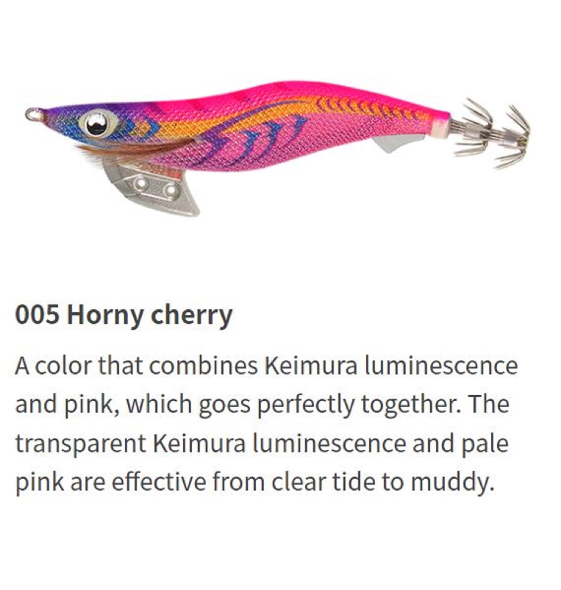 Yamashita Live Egi-O-K Squid Jig 2.5-11 grams-5 sec per m 005 (5024)