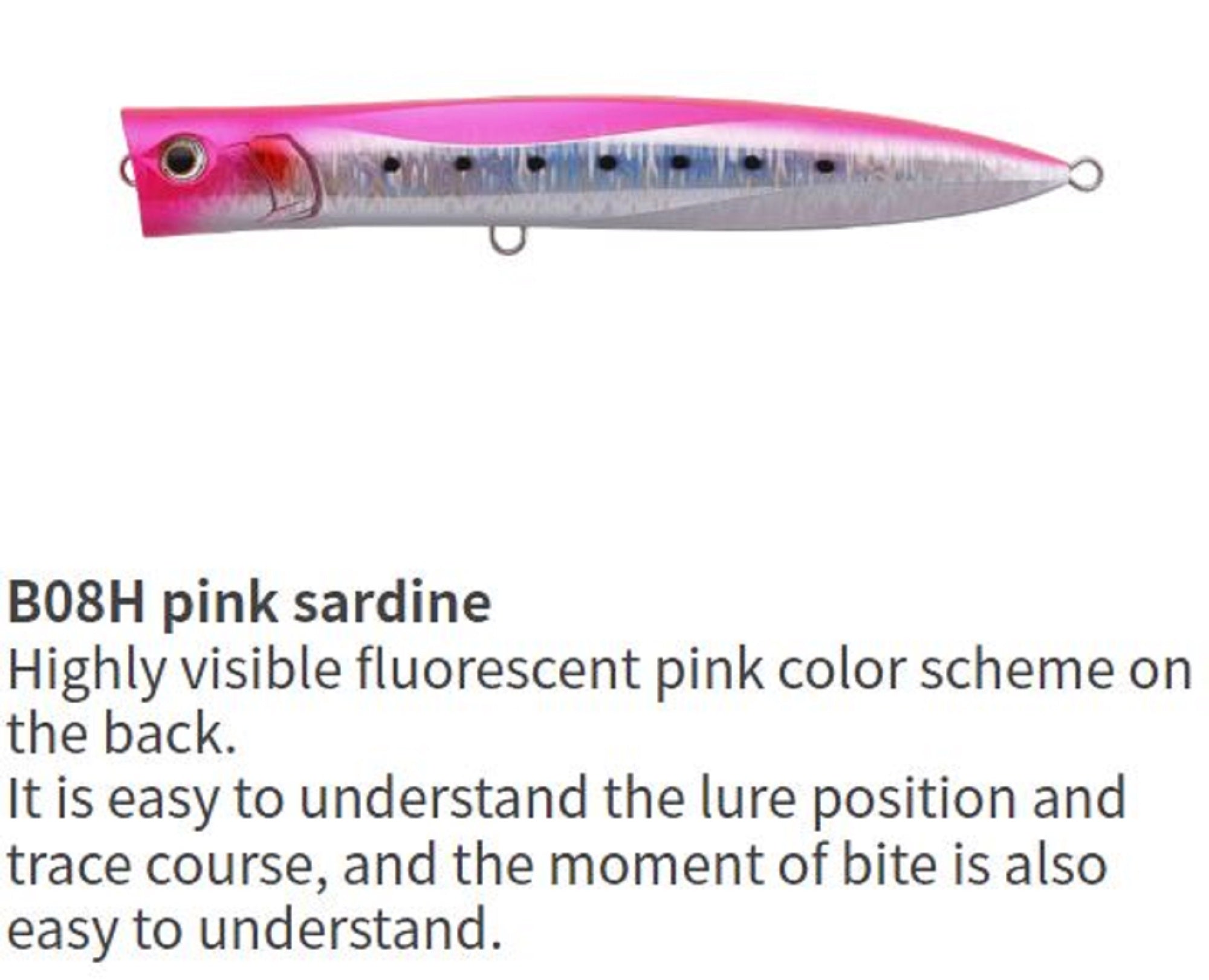 Maria Duck Dive F230 95 grams Floating Lure B08H (3668)
