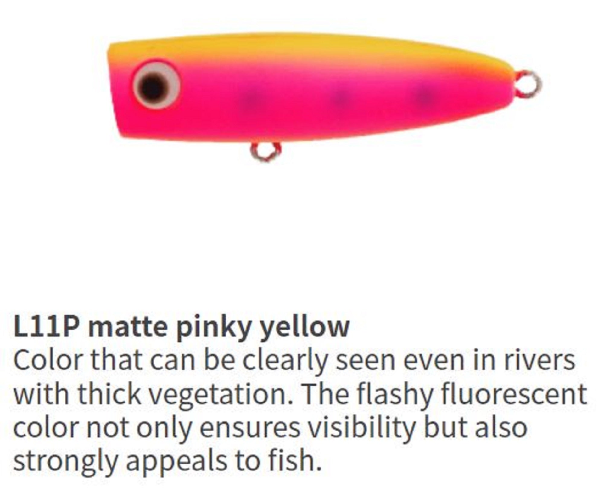 Maria Pop Queen F50 5 grams Floating Lure L11P (3842)
