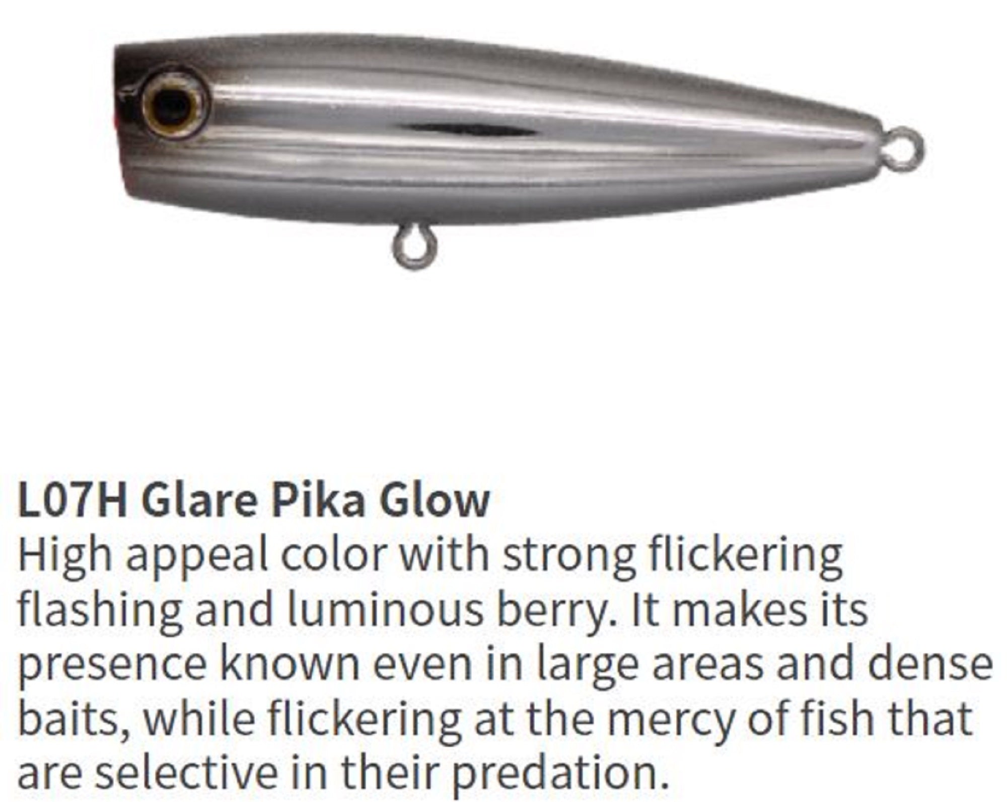 Maria Pop Queen F80 14 grams Floating Lure L07H (3866)
