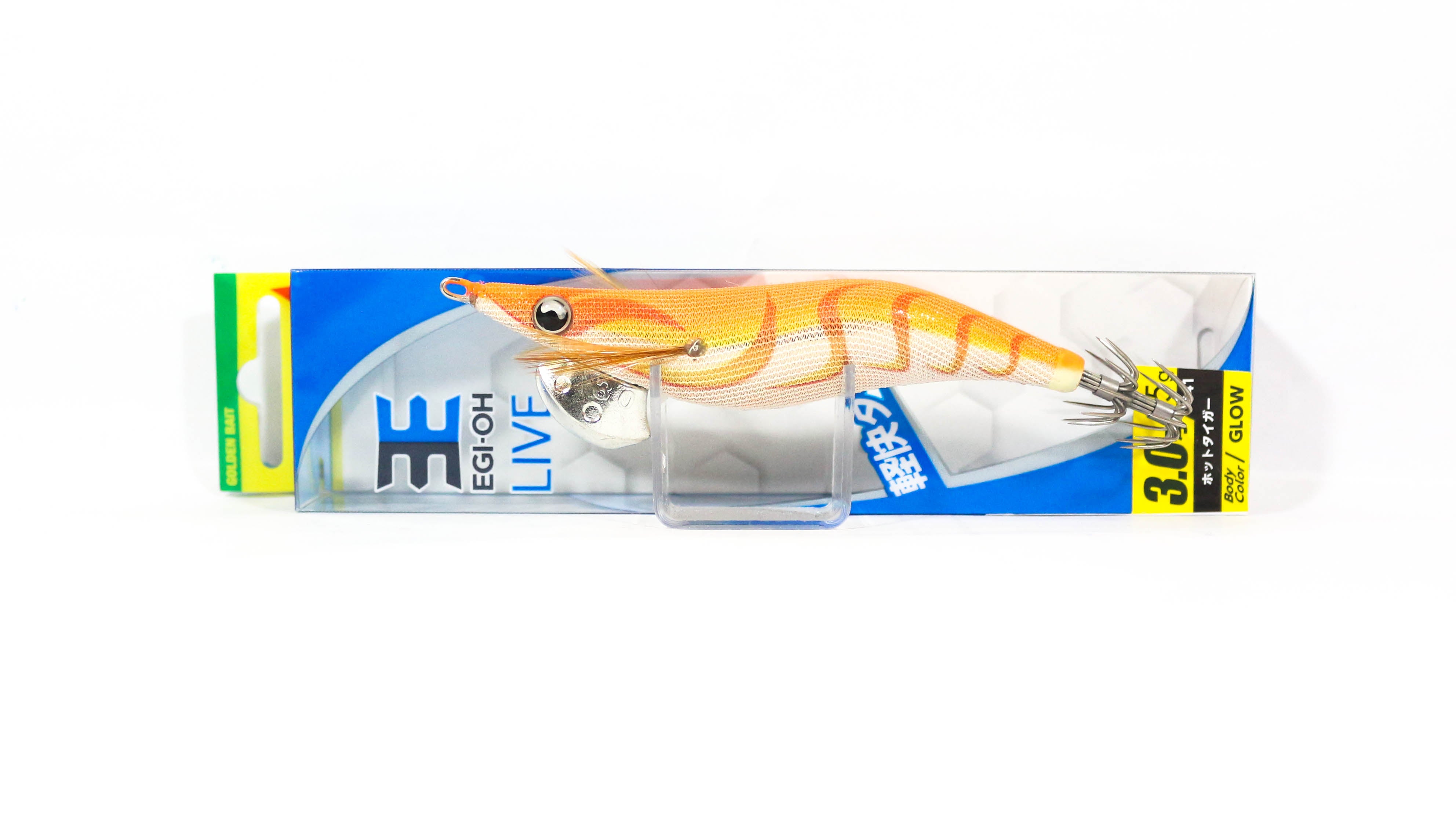 Yamashita Live Egi-O-Q Squid Jig 3.0-15grams-3.5-4 sec per m ORG (5570)