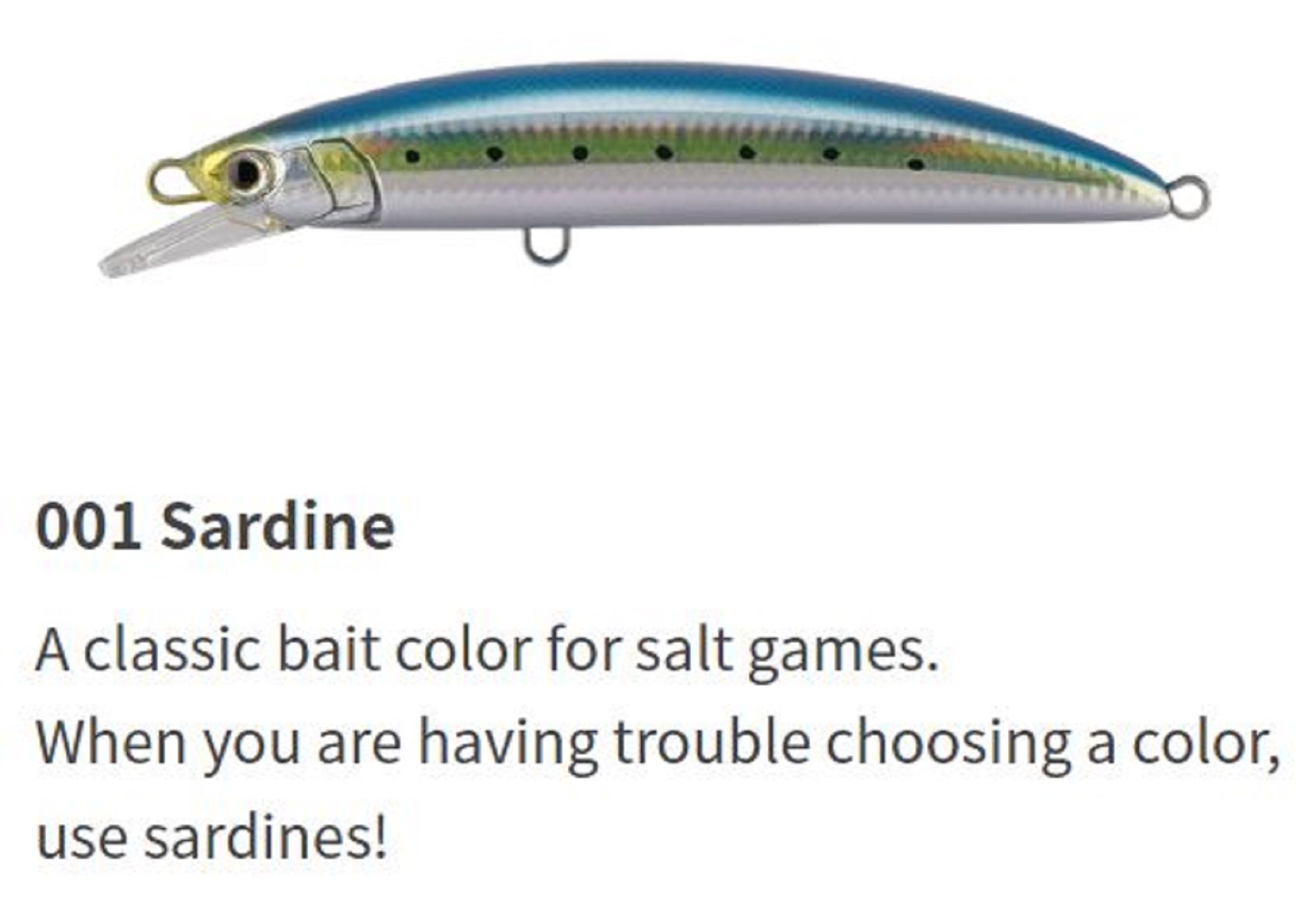 Maria Boar SS195 Jerking Minnow 85 grams Sinking Lure B01H (6744)