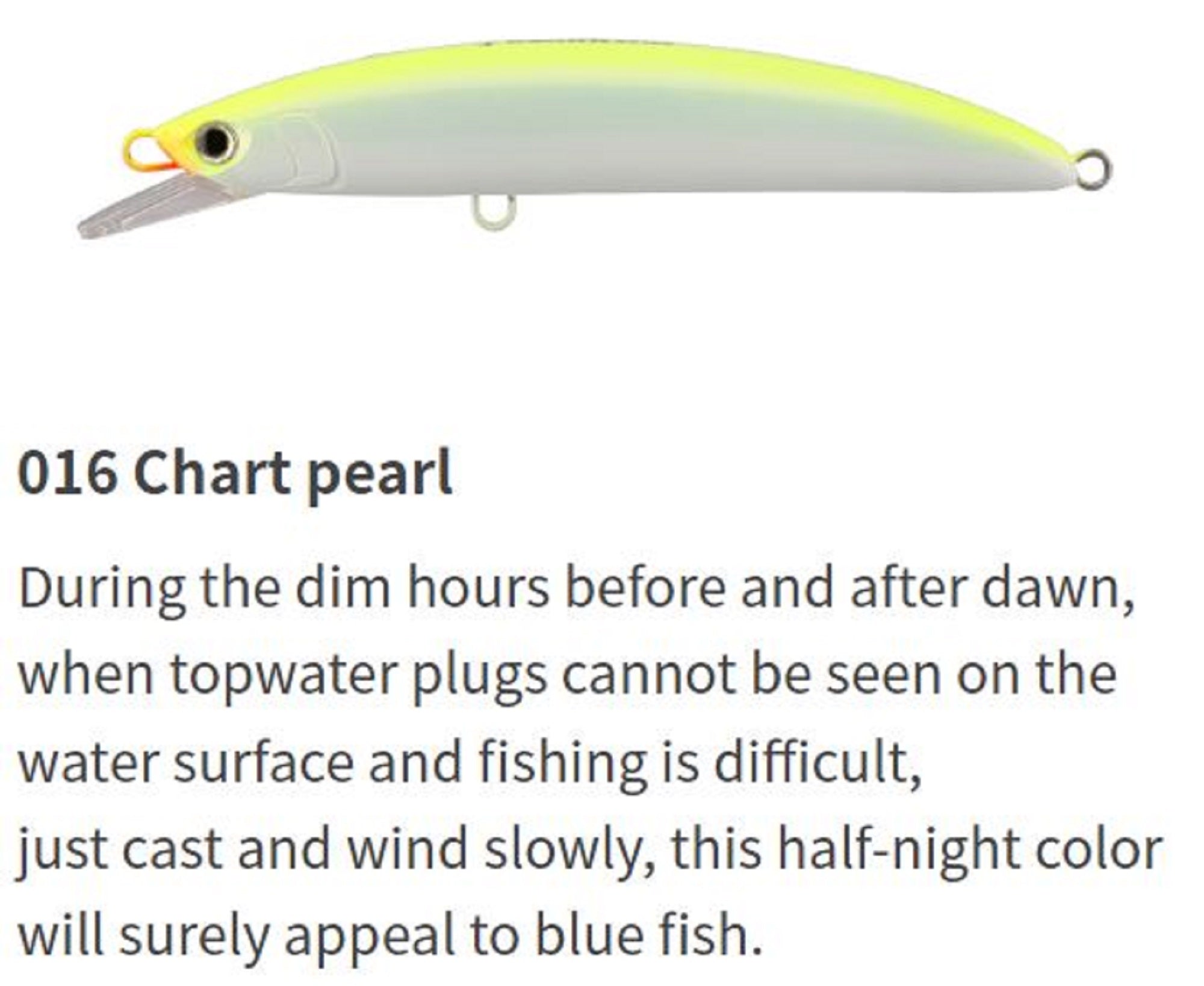 Maria Boar SS195 Jerking Minnow 85 grams Sinking Lure B47P (6812)