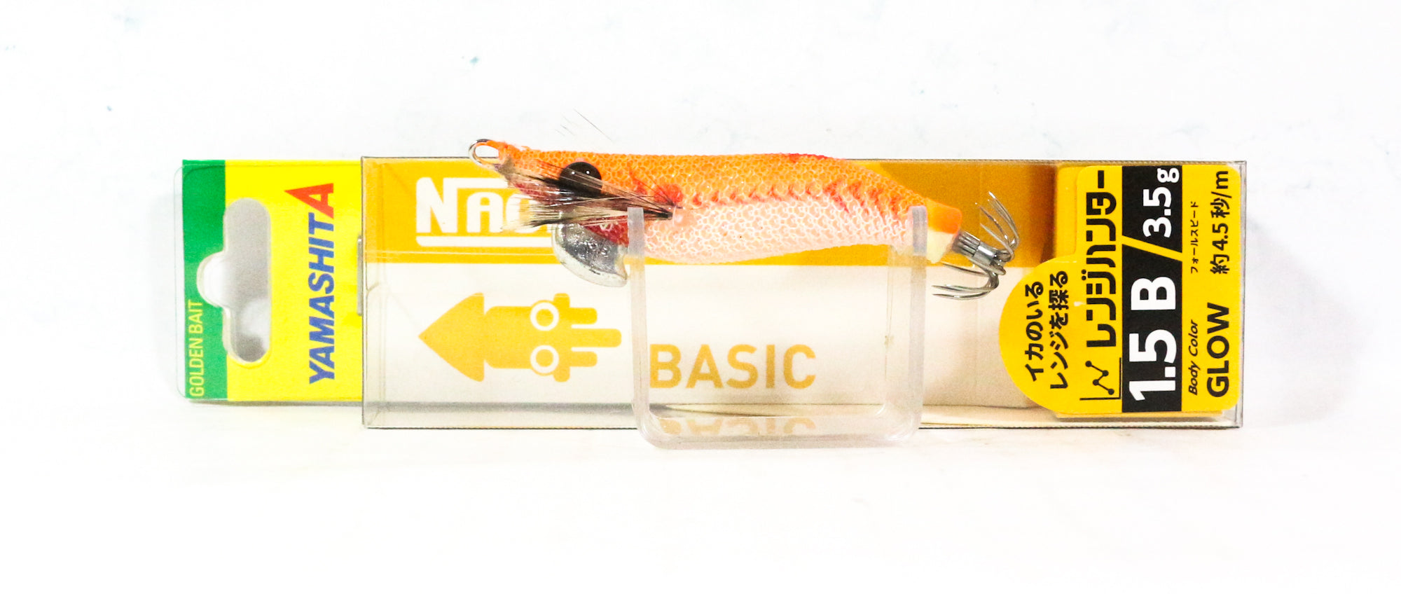 Yamashita Naory RH Squid Jig 1.5B-3.5 grams-4.5 sec per m 001 (7253)