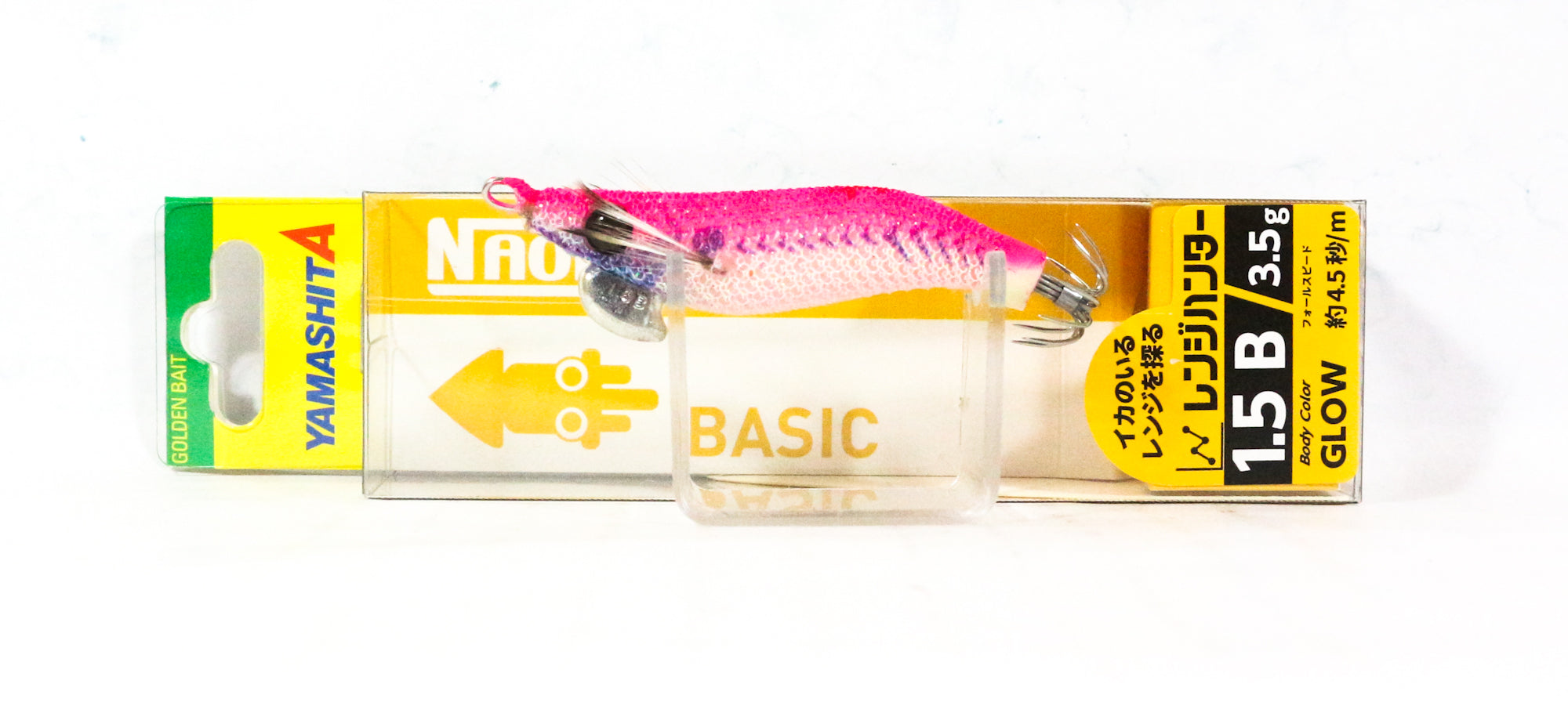 Yamashita Naory RH Squid Jig 1.5B-3.5 grams-4.5 sec per m 002 (7260)