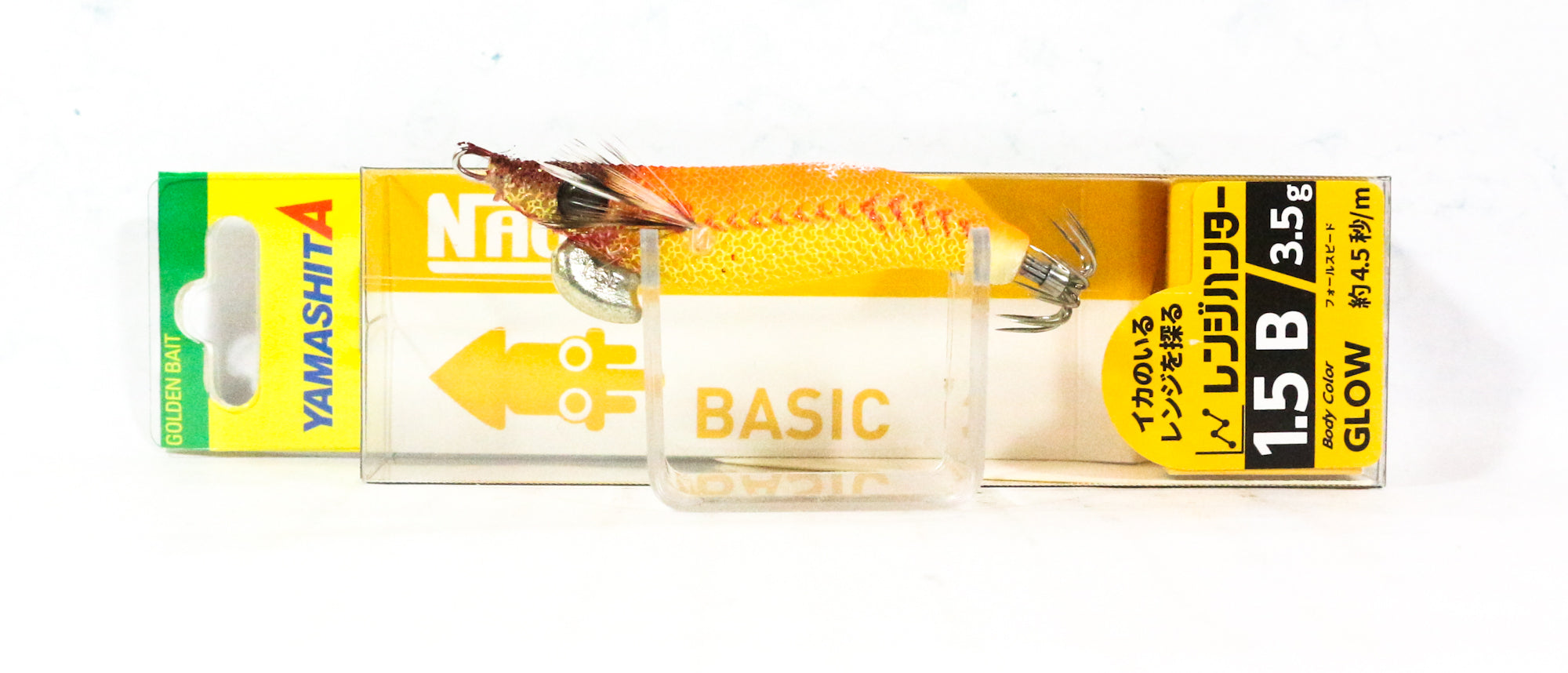 Yamashita Naory RH Squid Jig 1.5B-3.5 grams-4.5 sec per m 014 (7345)