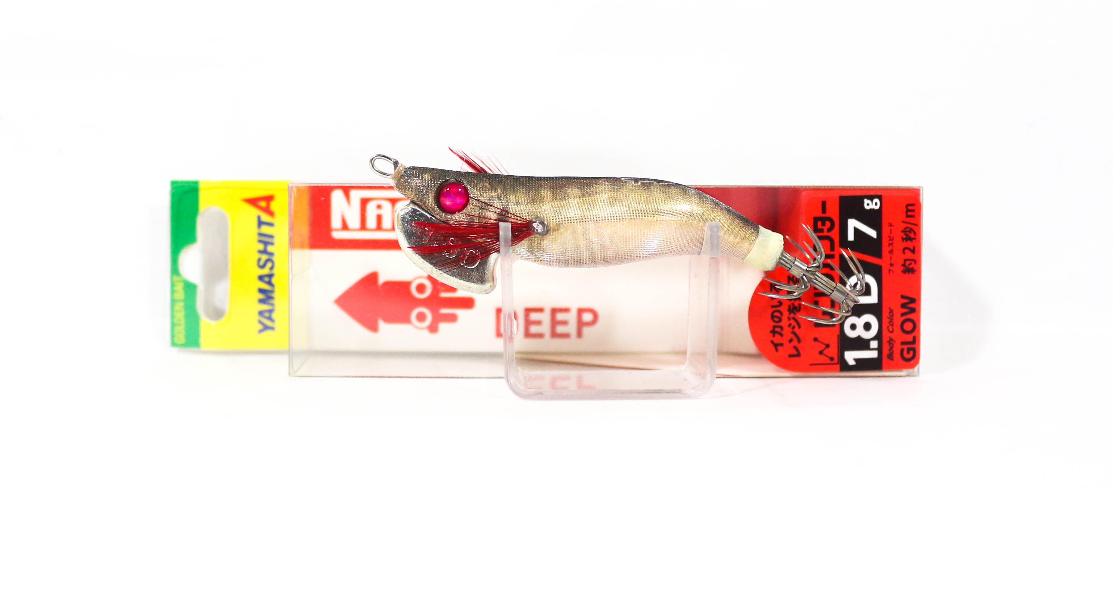 Yamashita Naory RH Squid Jig 1.8D-7 grams-2 sec per m 010 (7802)