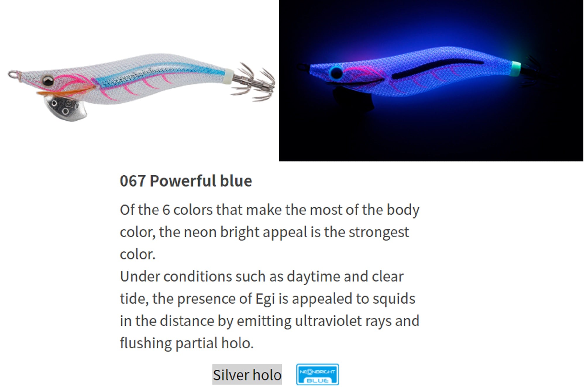 Yamashita Live Search Egi-O-Neon 3.0-15 grams-3.5 sec per m 067 (0108)