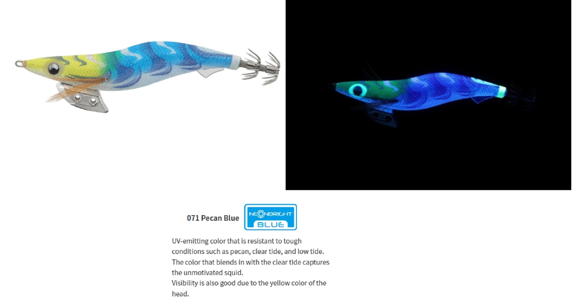 Yamashita Live Egi-O-K Squid Jig 3.0-16 grams-3 sec per m 071 (3154)
