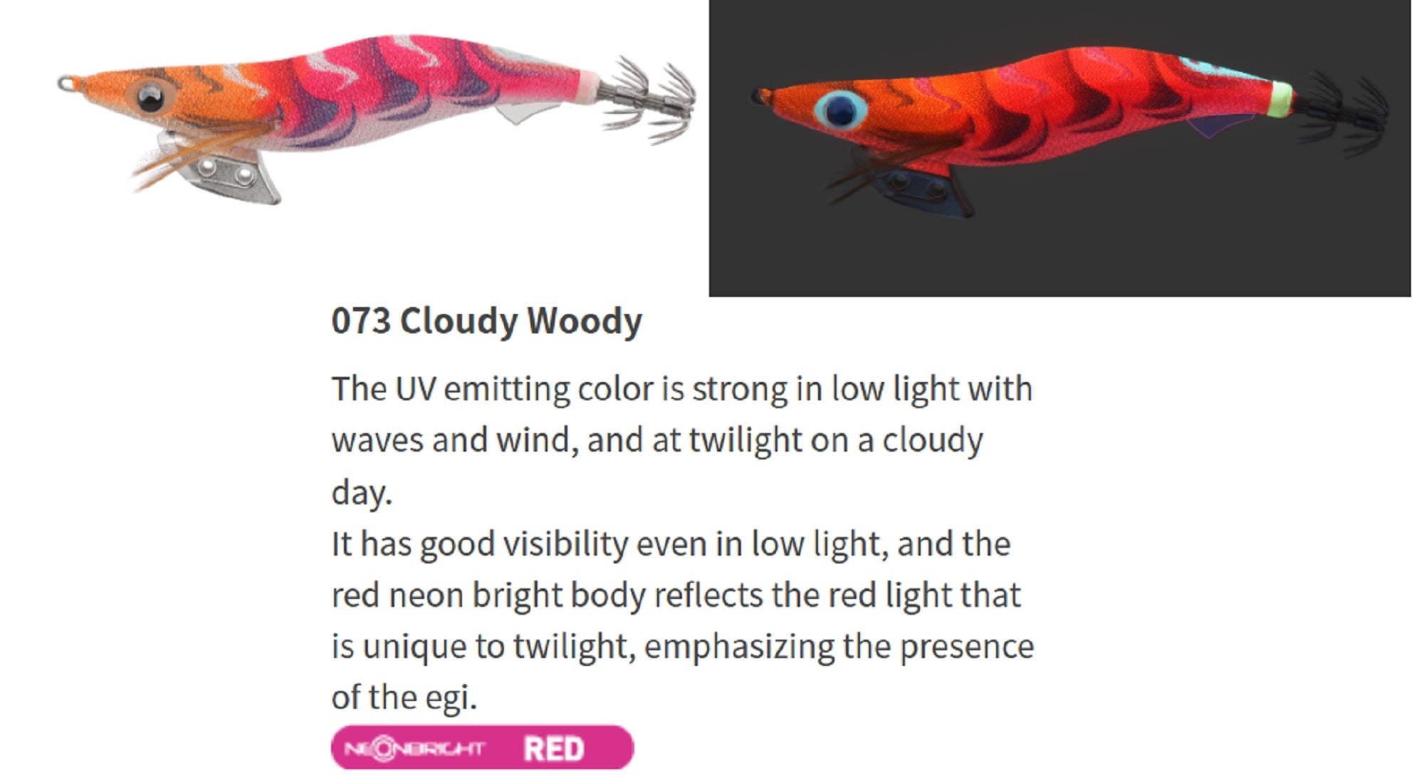 Yamashita Live Egi-O-K Squid Jig 3.0-16 grams-3 sec per m 073 (3178)