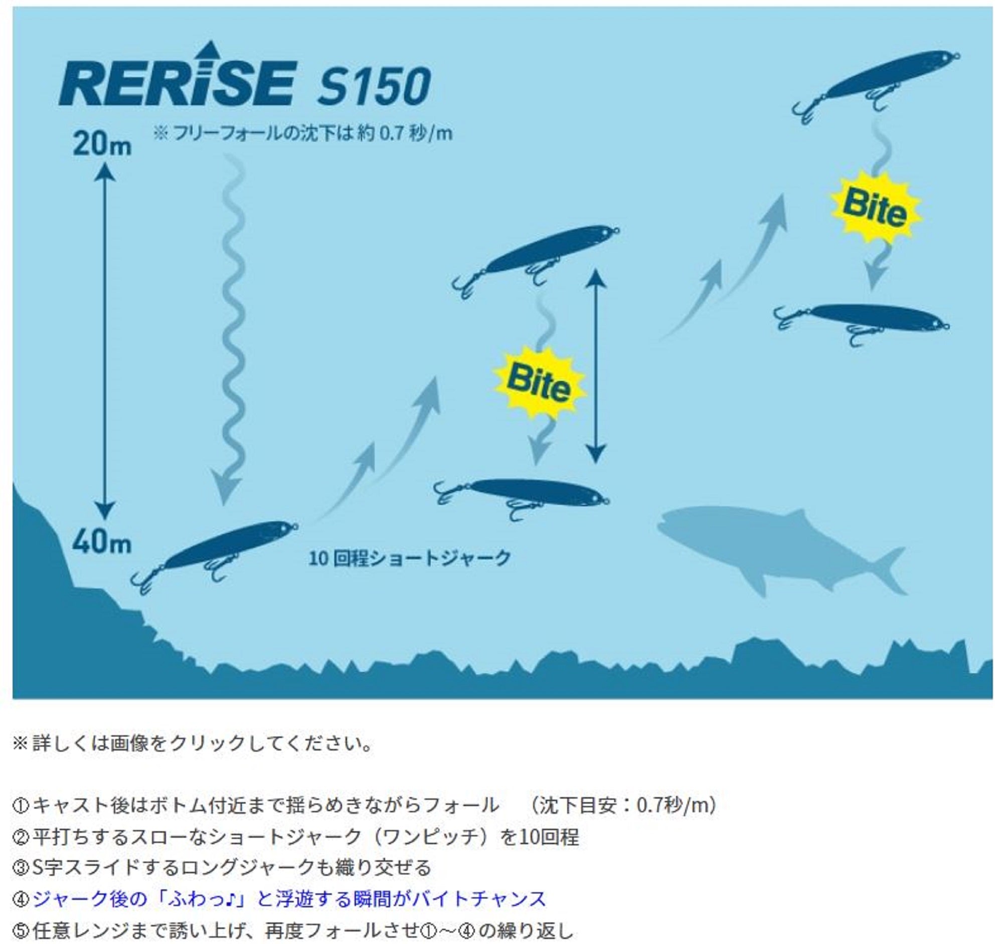 Maria Rerise S150 100 grams Sinking Lure B54H (5219)