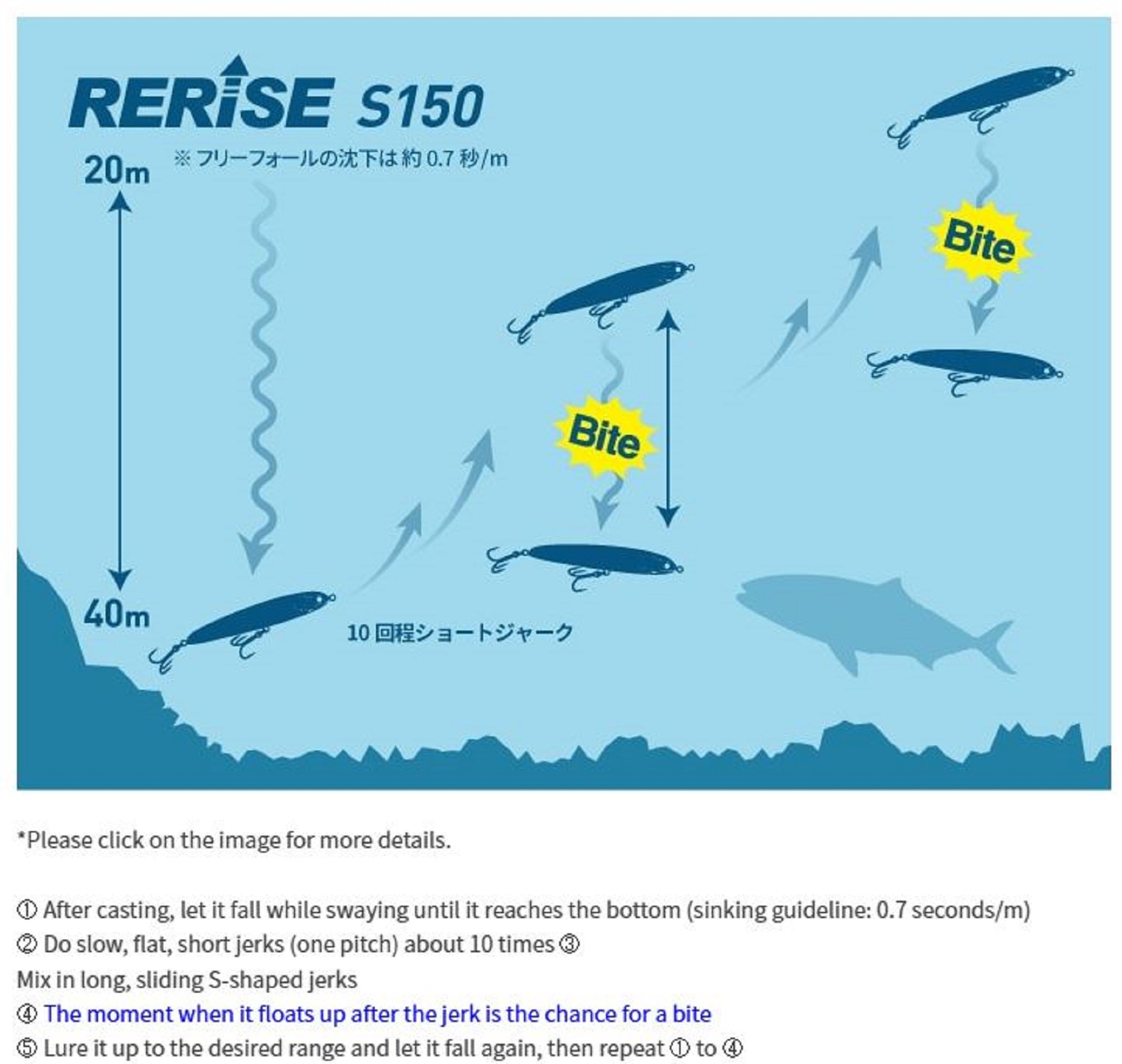 Maria Rerise S150 100 grams Sinking Lure 002 (5959)