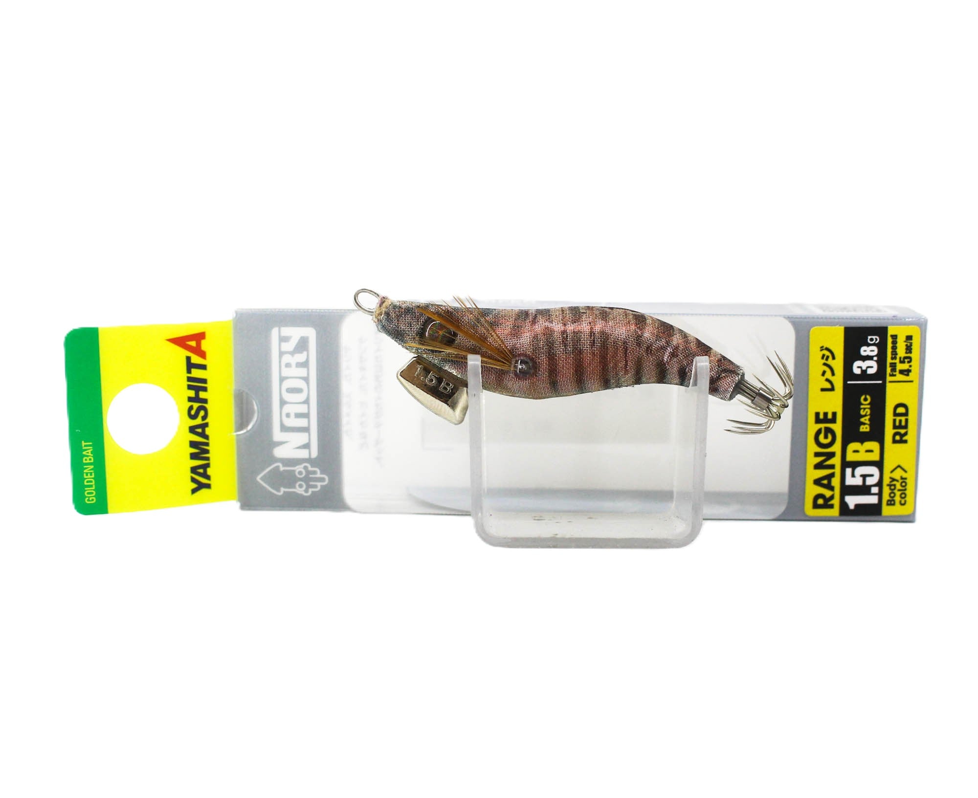 Yamashita Naory Range Squid Jig 1.5B-3.8 grams-4.5 sec per m 012 (6178)