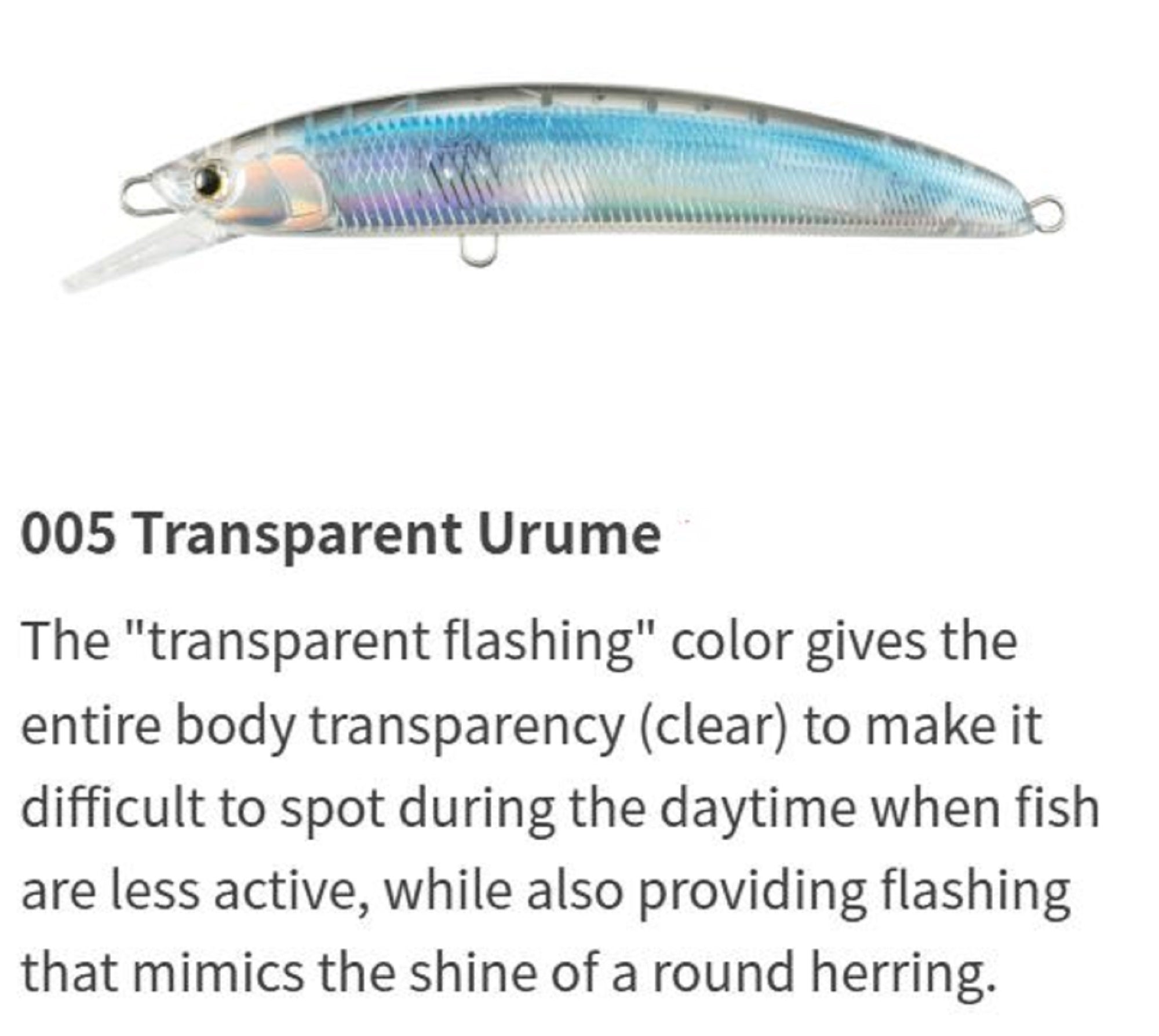 Maria Boar SS195 Jerking Minnow 85 grams Sinking Lure 005 (6802)