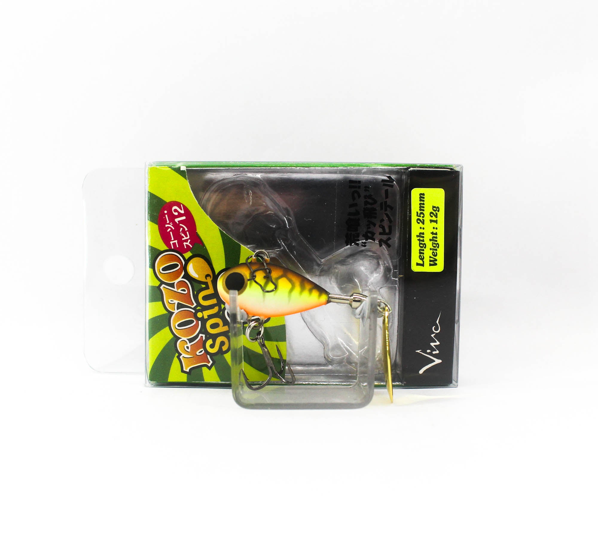 Viva Comoran Kozo Spin 12 25mm 12 grams Sinking Lure 140N (7540)