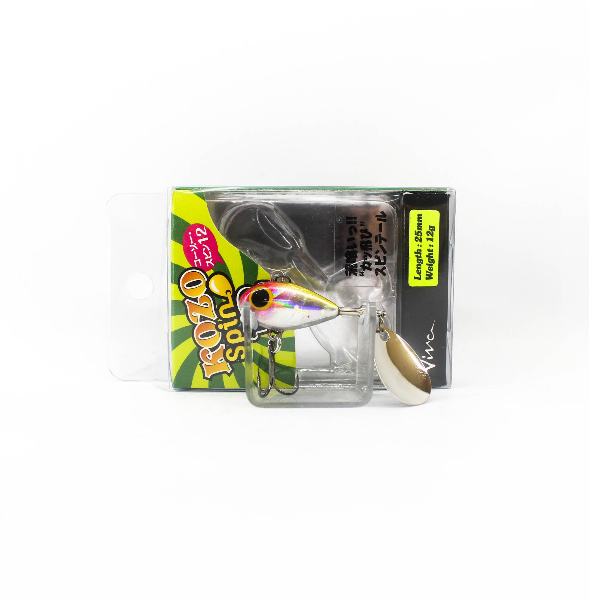 Viva Comoran Kozo Spin 12 25mm 12 grams Sinking Lure 169N (9148)