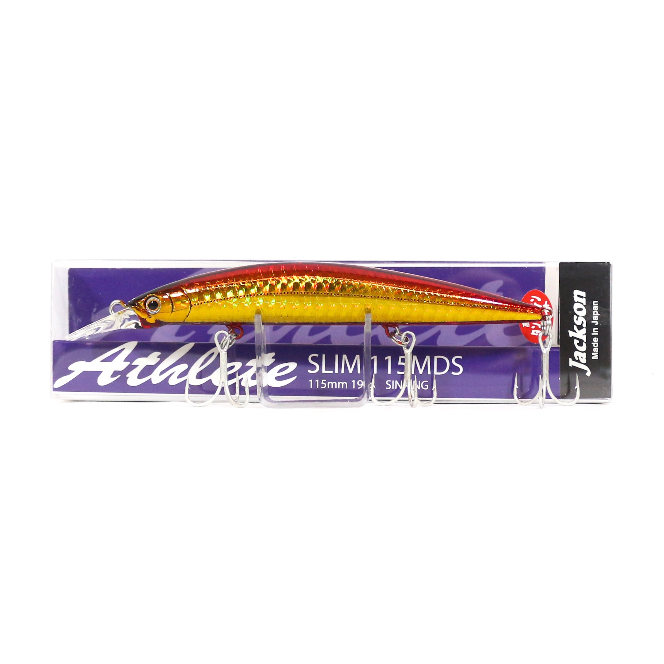 Jackson Athlete 115 MDS Sinking Minnow Lure WRD (9206)
