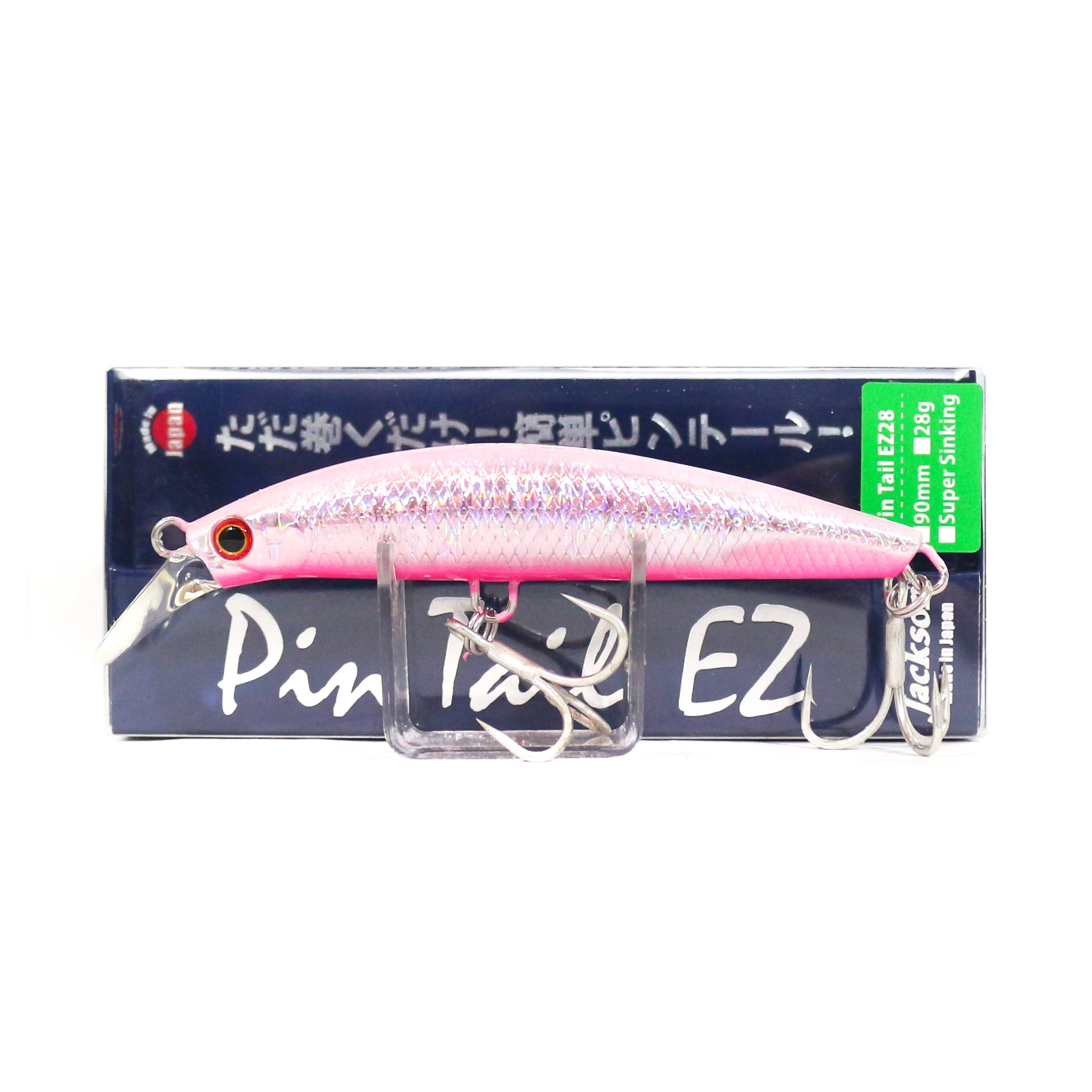 Jackson Pin Tail EZ 28 grams 90 mm Sinking Lure WHE (1964)